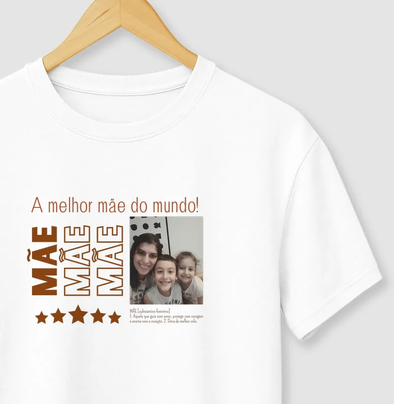 A melhor mãe do mundo (PERSONALIZADA)