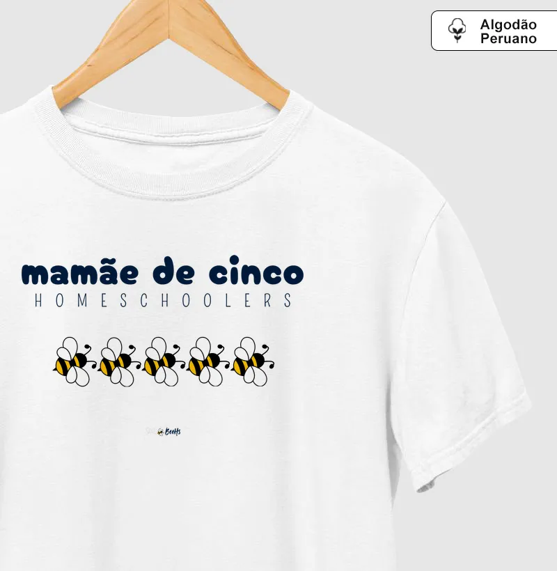 Mamãe de cinco Homeschoolers