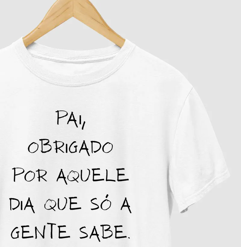 Pai, obrigado por aquele dia