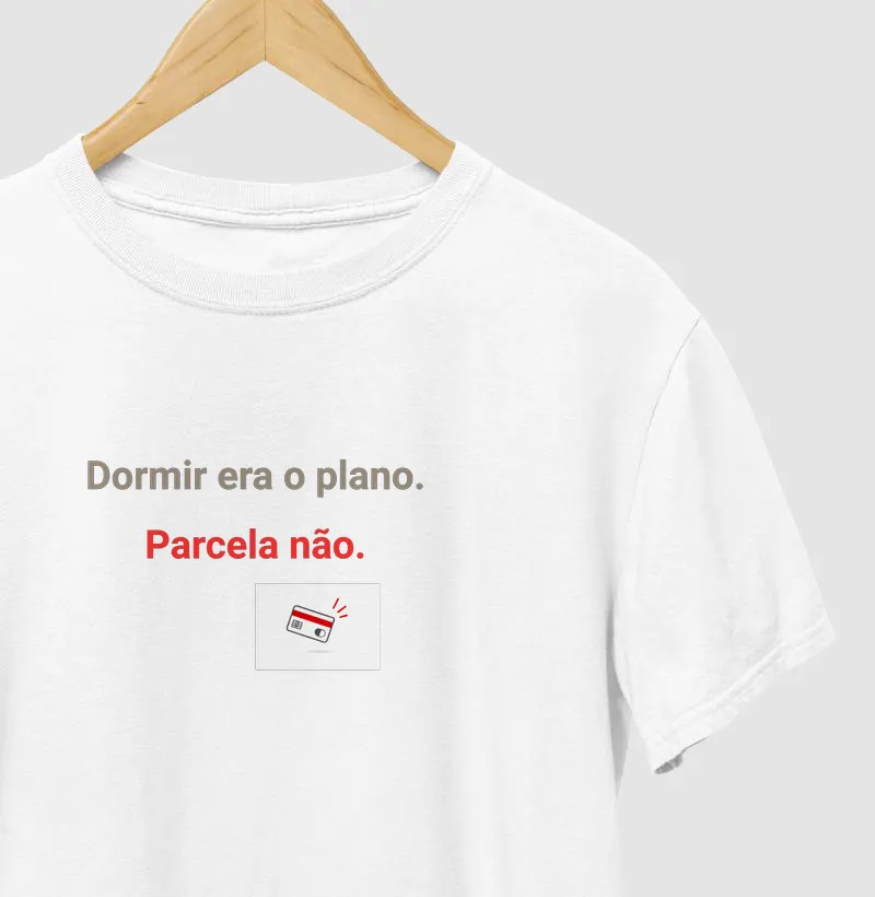 Dormir Era o Plano Parcela Não
