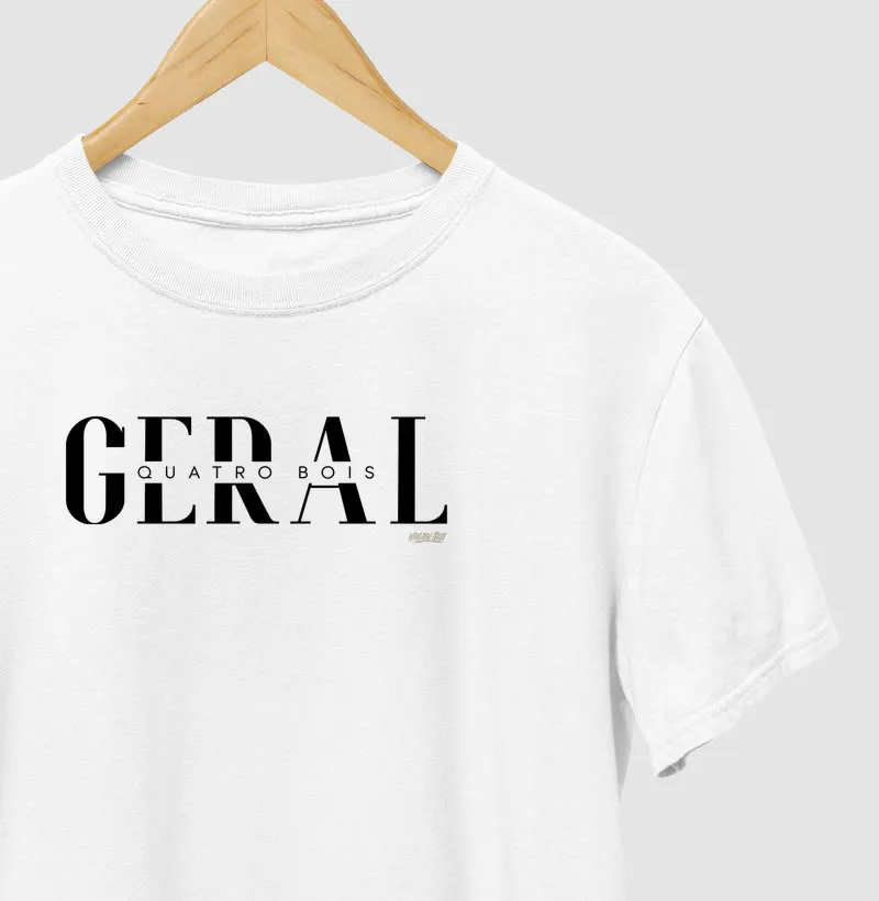 Camisa Algodão - Geral Quatro Bois
