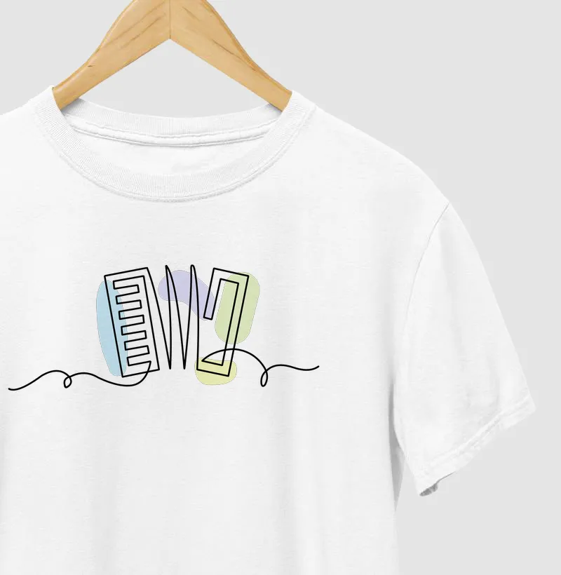 Acordeon Minimalista em Aquarela