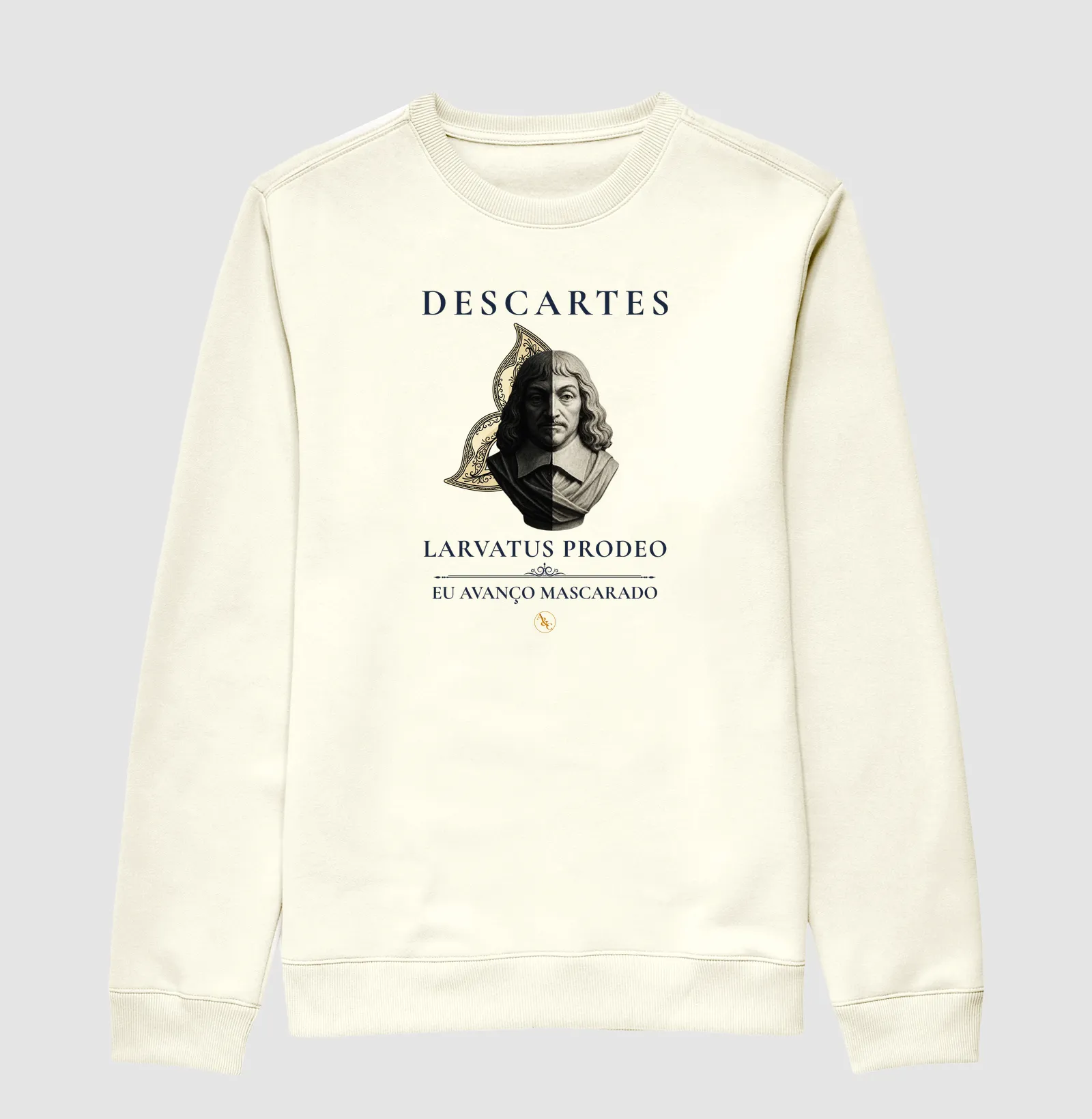 Camiseta A Máscara da Razão | Descartes - Imagem 2