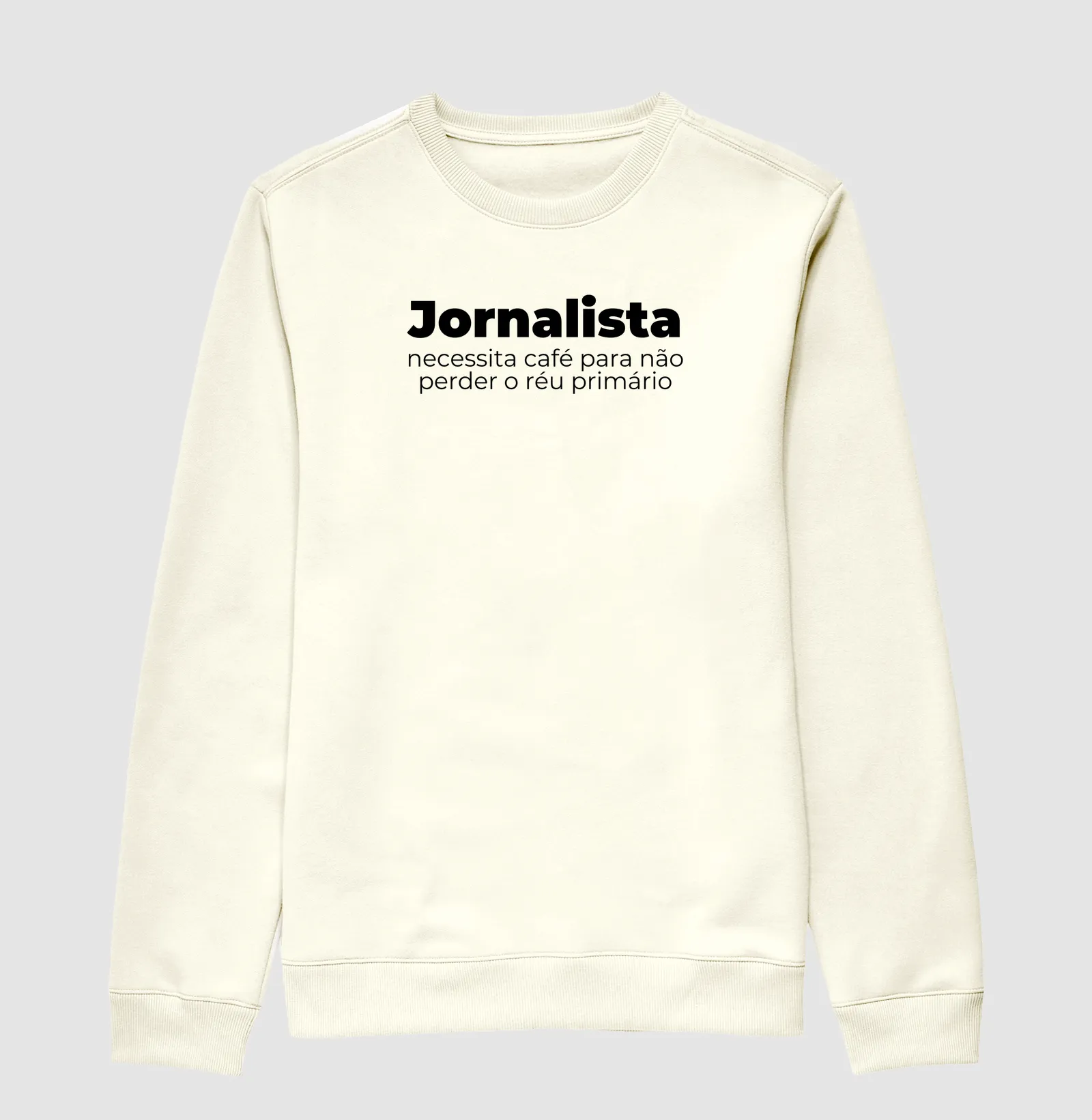 Jornalista necessita de café