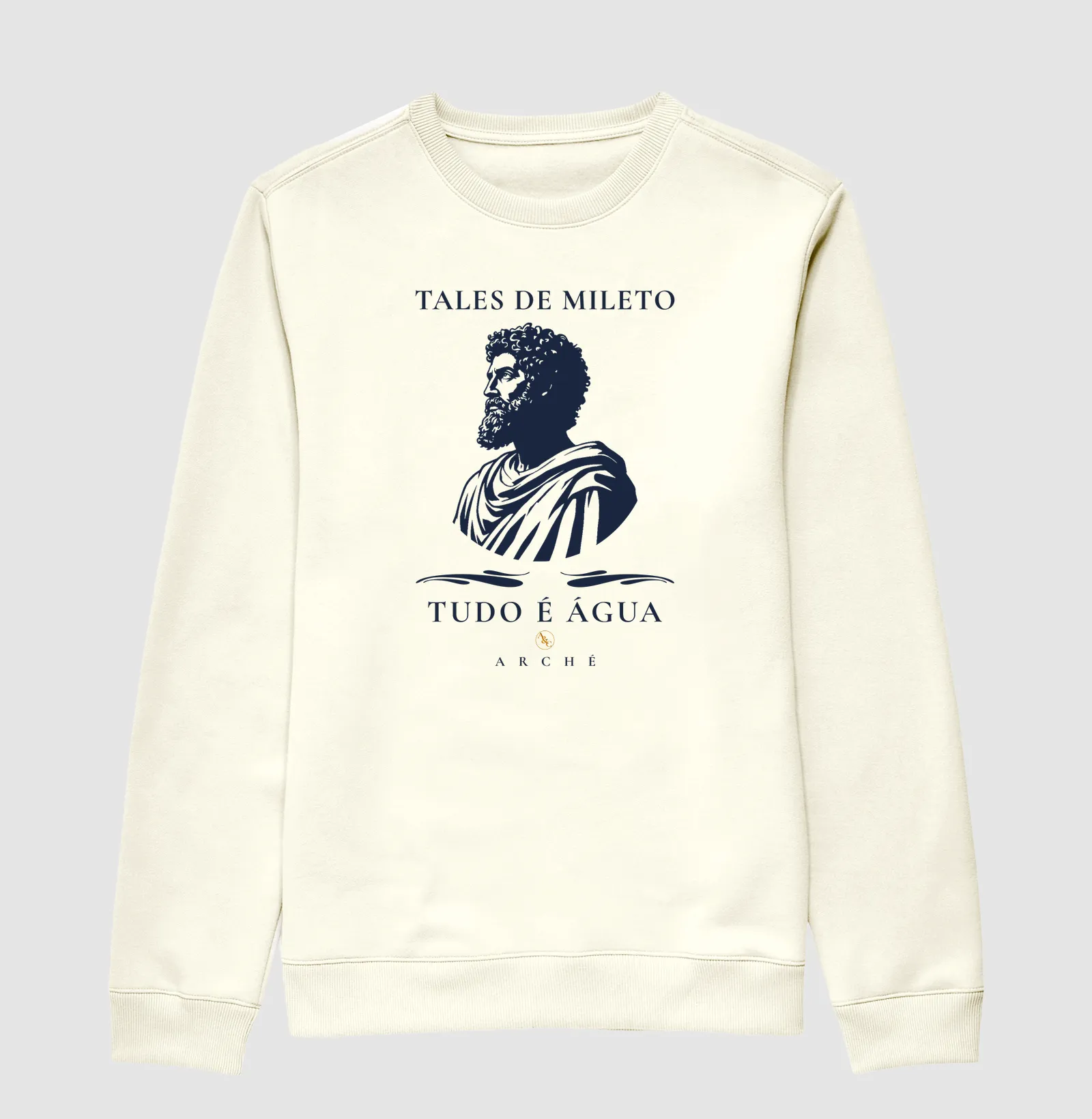 CAMISETA O PRINCÍPIO DAS COISAS - TALES DE MILETO - FILOSOFIA - Imagem 2