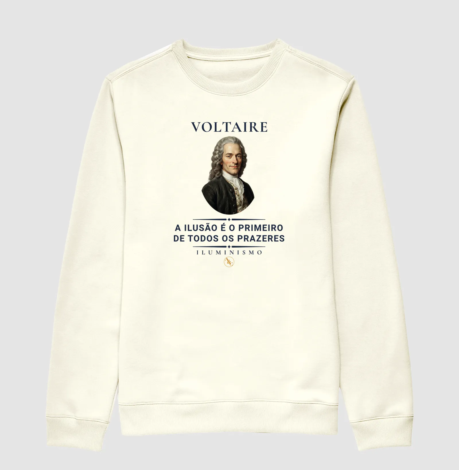 Camiseta Filosófica Voltaire: Esmagai a Infame | Razão & Liberdade - Imagem 2