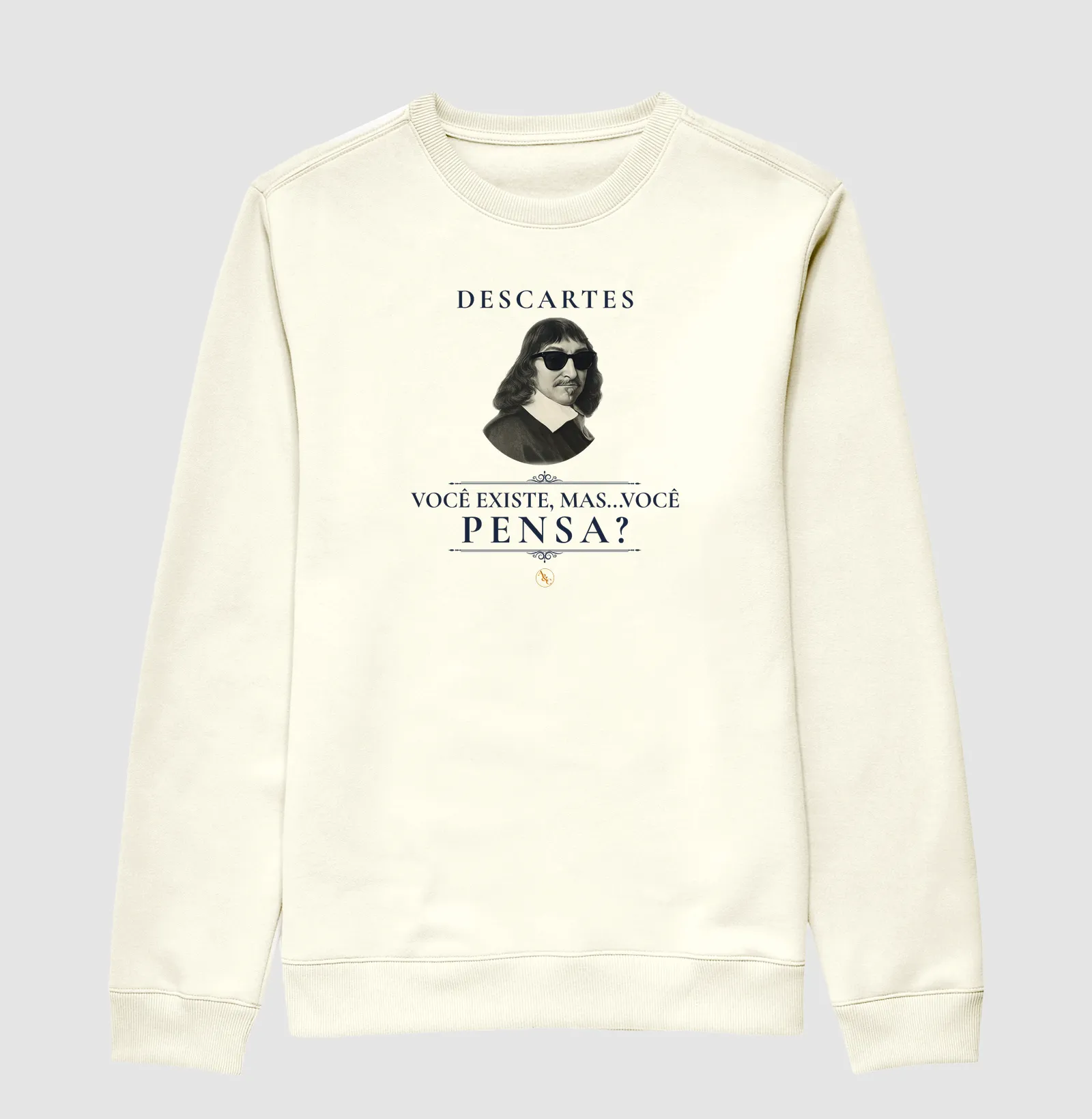COGITO 2.0 - Camiseta Filosófica René Descartes - Imagem 2