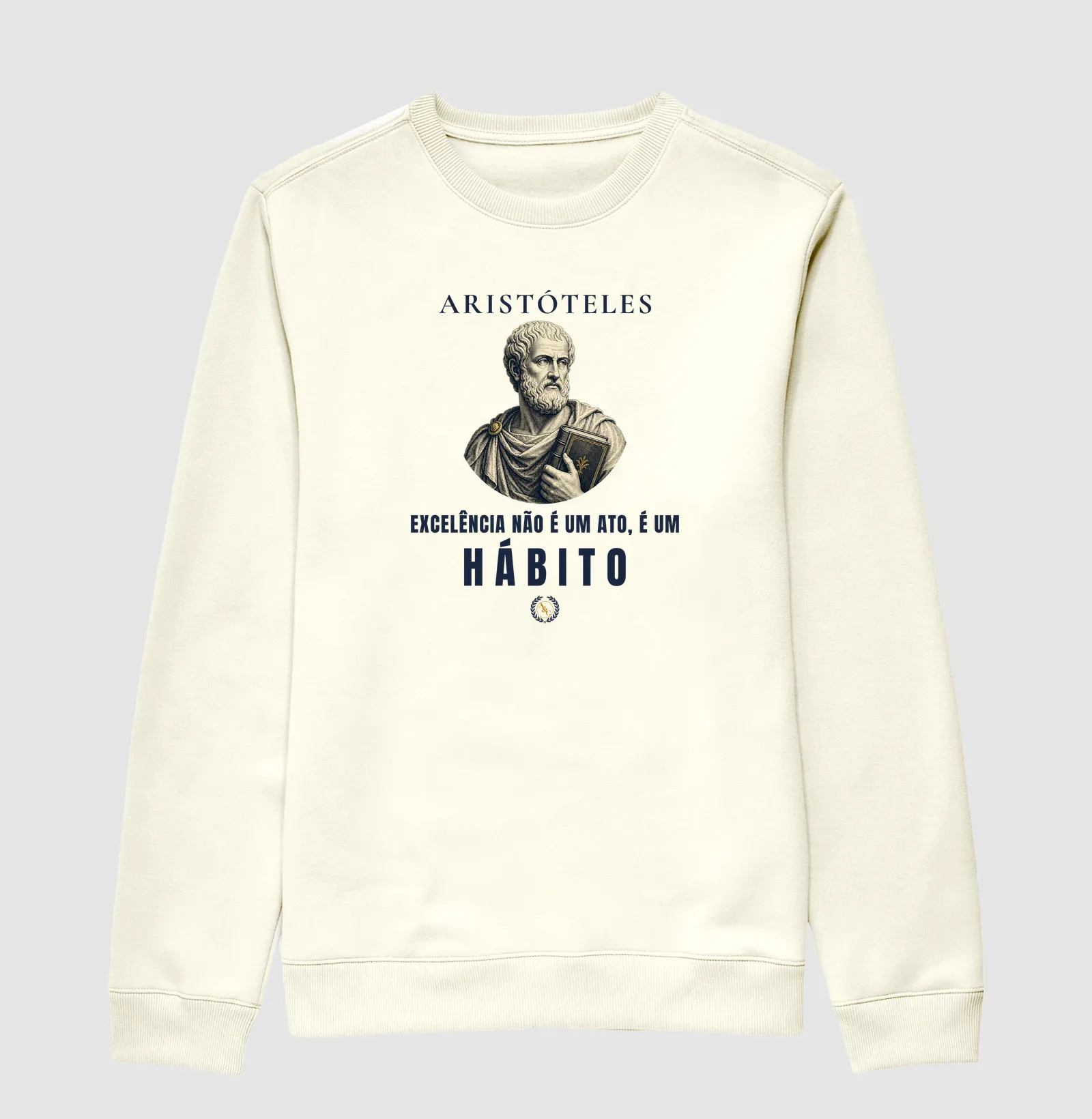Camiseta "O Hábito" | A Excelência de Aristóteles - Imagem 2