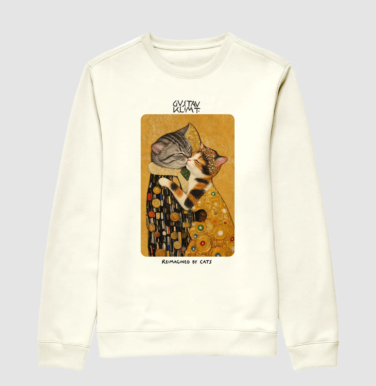 O Beijo felino V.2 - Gustav Klimt - Imagem 2