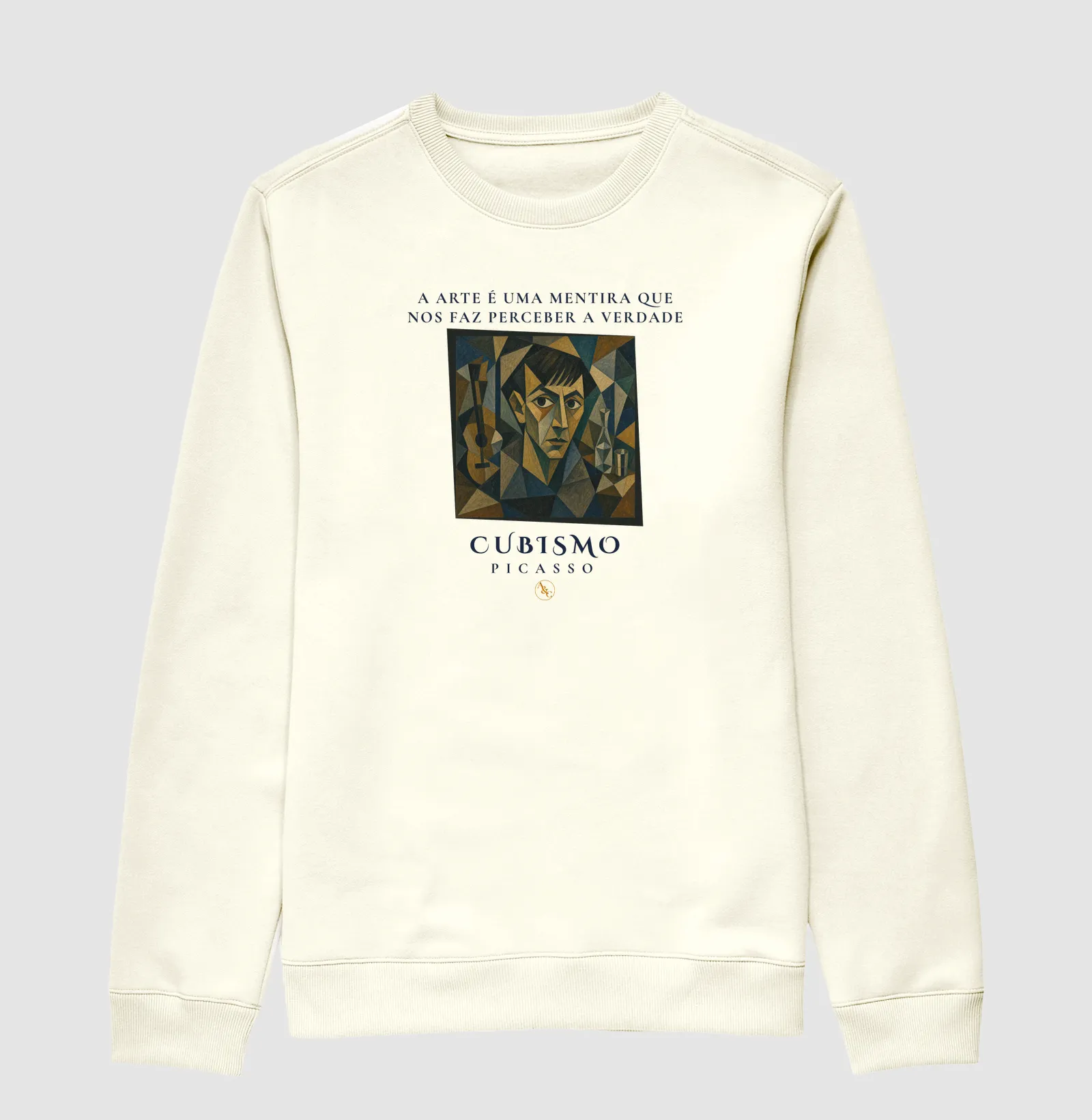 Camiseta Desconstrua o Olhar | Arte Moderna Inspirada em Picasso - Imagem 4
