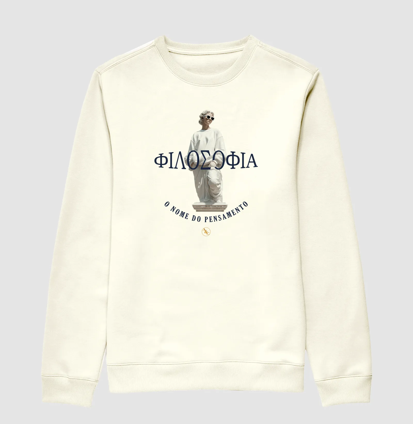 "O Nome do Pensamento" — Estampa Filosofia Grega & Streetwear - Imagem 5