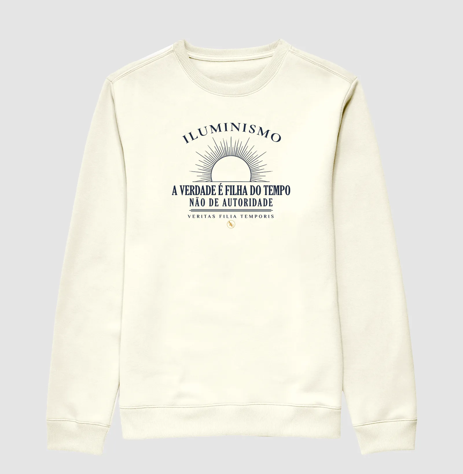 Camiseta O Sol da Razão — Iluminismo | A Verdade é Filha do Tempo - Imagem 5