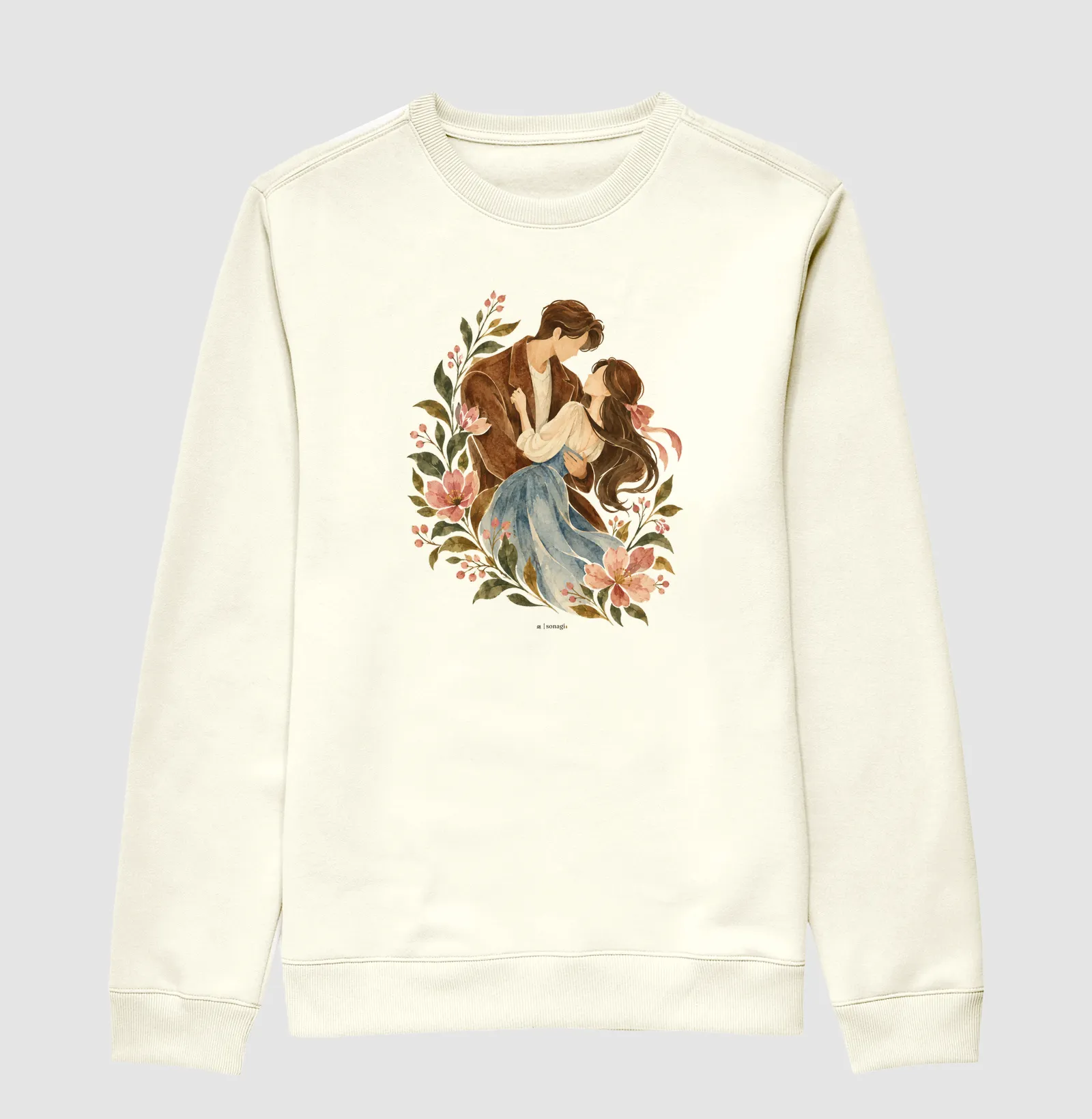 Queda nos Braços - Cena de todo dorama | Camiseta Dorameira em Aquarela - Imagem 2