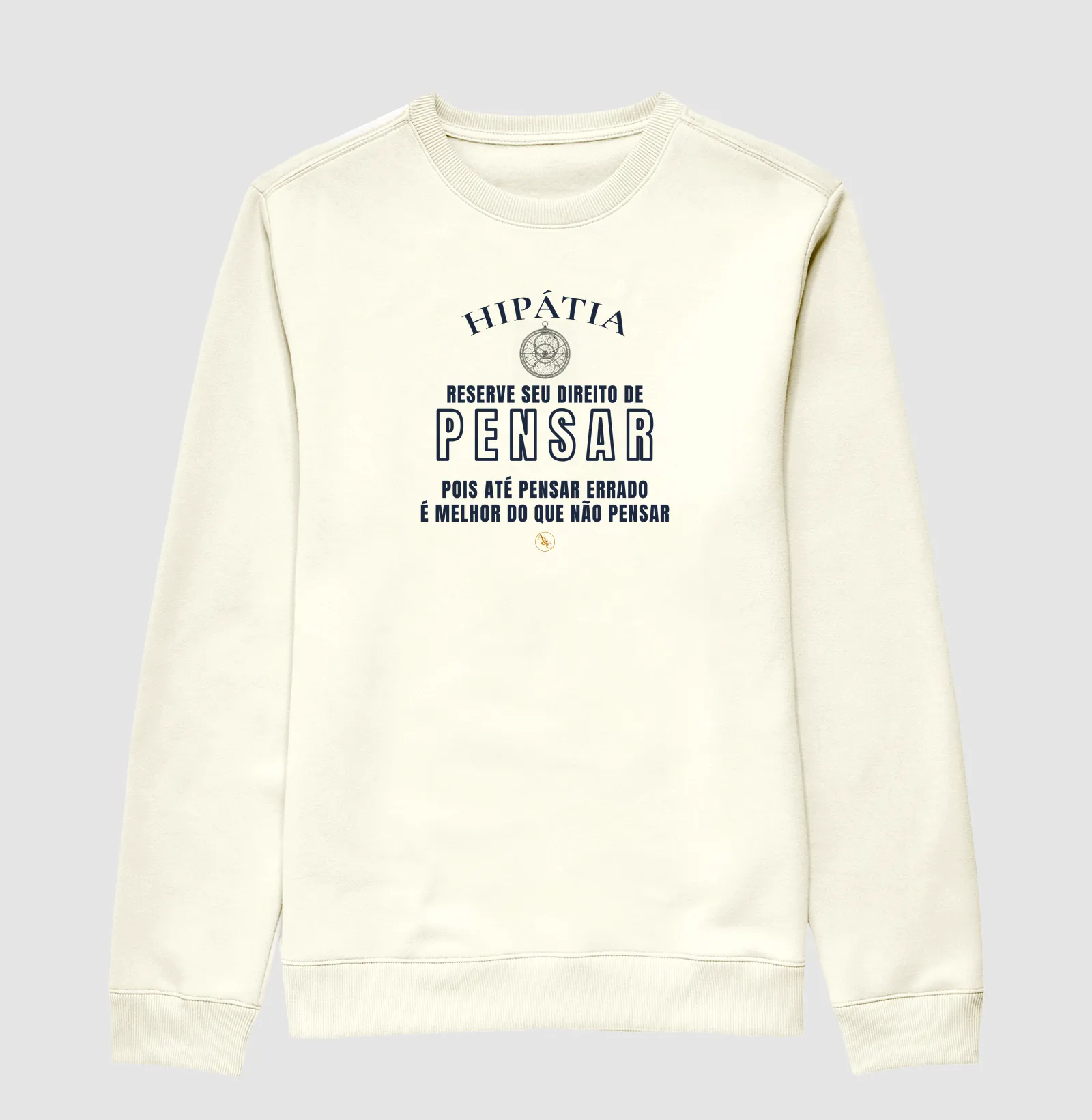 Camiseta Tipográfica Hipátia | Direito de Pensar - Imagem 5