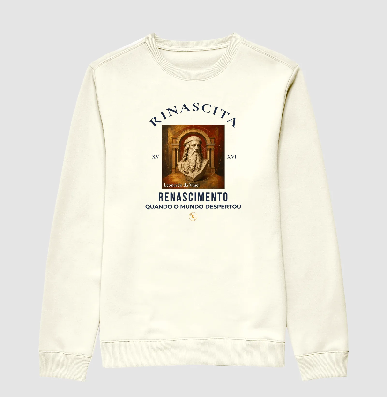 Camiseta Rinascita — O Renascer do Pensamento (Arte & Compor) - Imagem 5