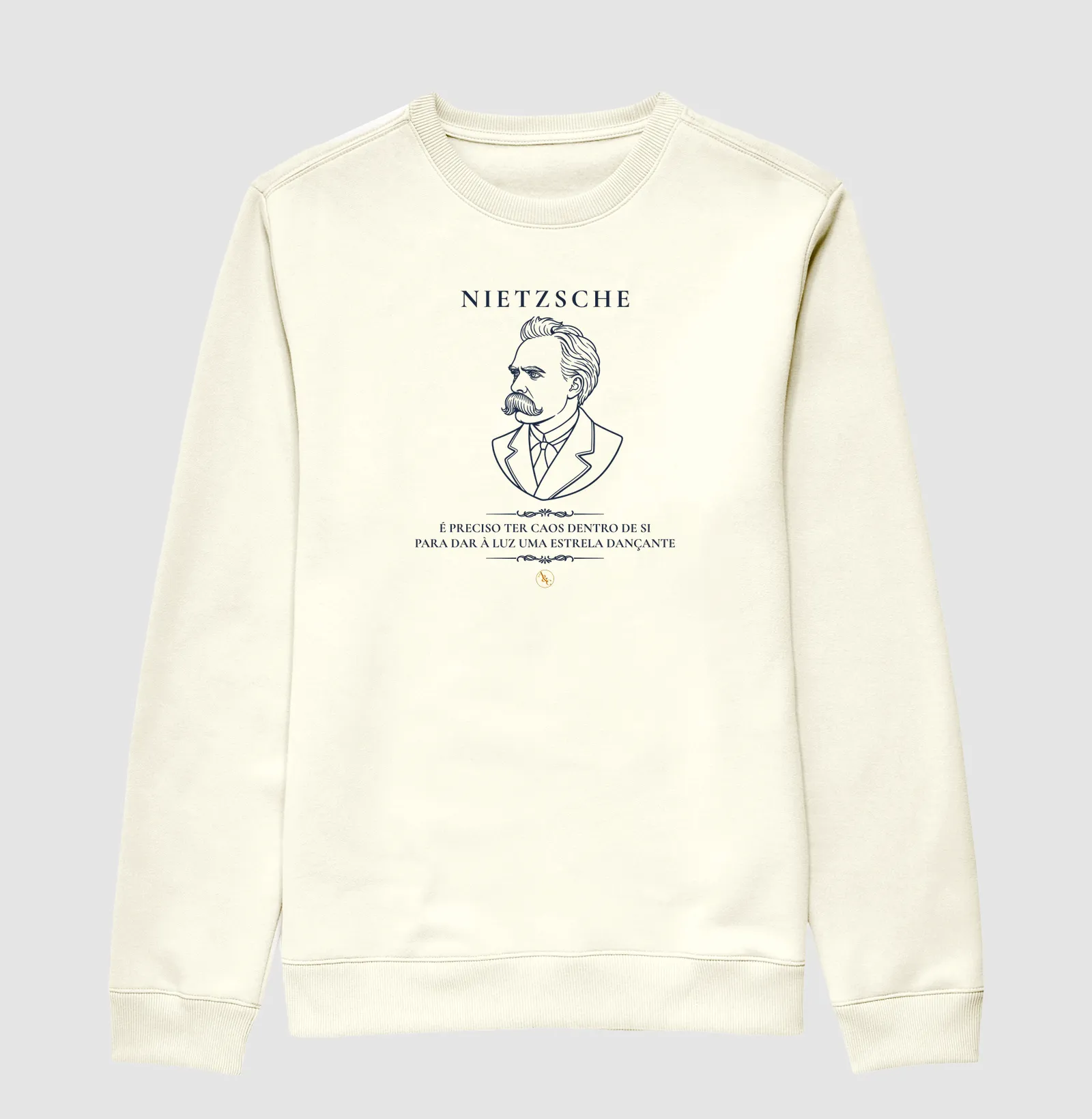 Camiseta Dançar no Abismo - Friedrich Nietzsche | Filosofia & Atitude - Imagem 2