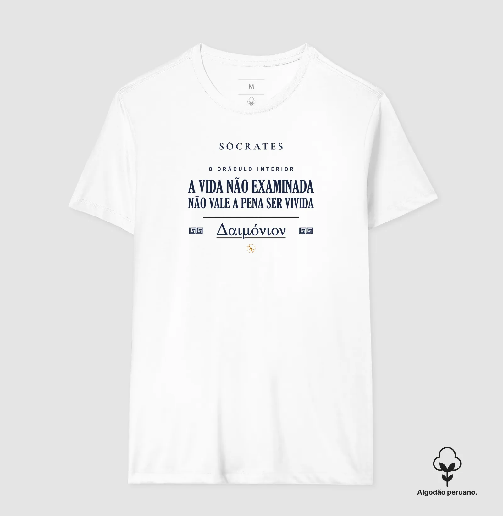 Camiseta Filosófica O Oráculo Interior | Sócrates - Imagem 7