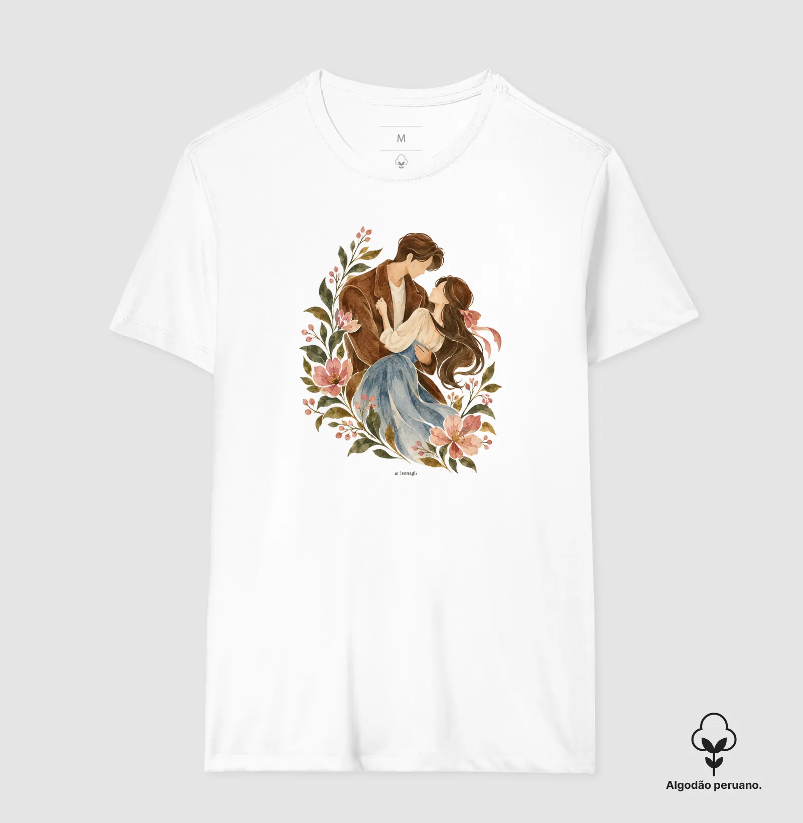 Queda nos Braços - Cena de todo dorama | Camiseta Dorameira em Aquarela - Imagem 4