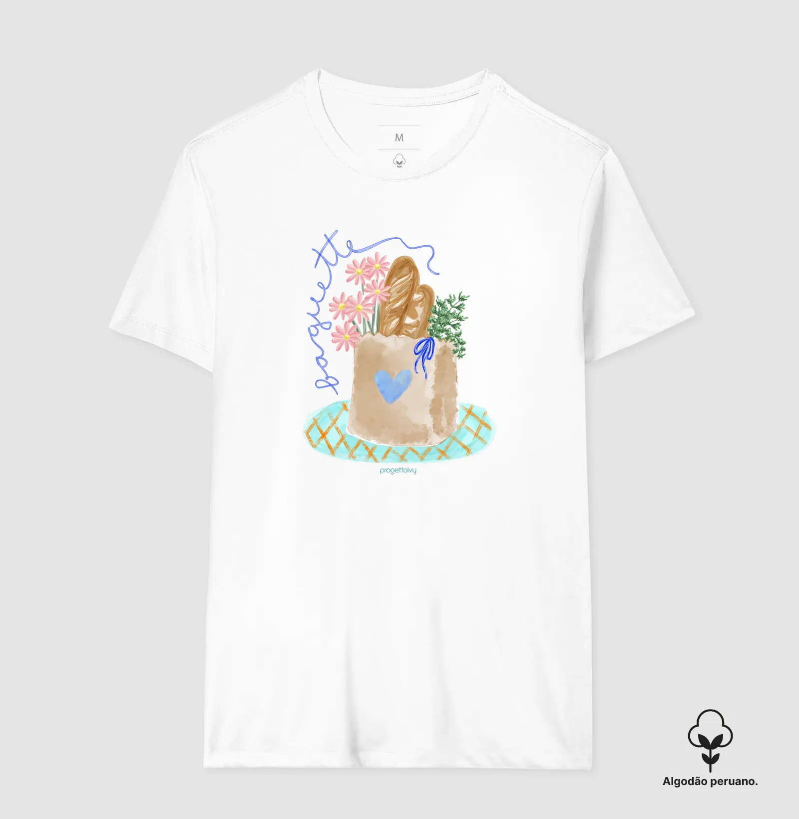Tshirt Pima baguette - Imagem 2