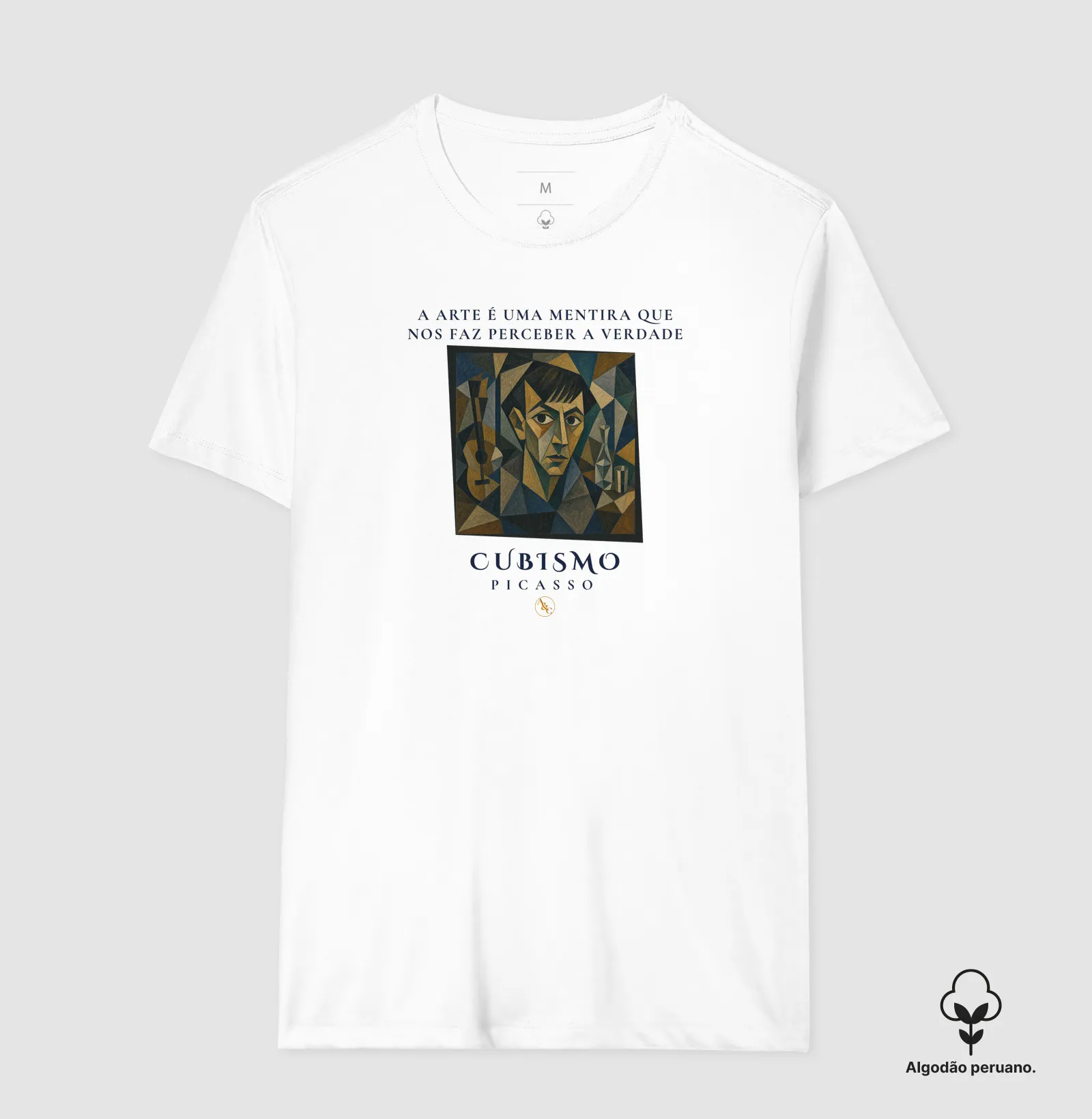 Camiseta Desconstrua o Olhar | Arte Moderna Inspirada em Picasso - Imagem 8