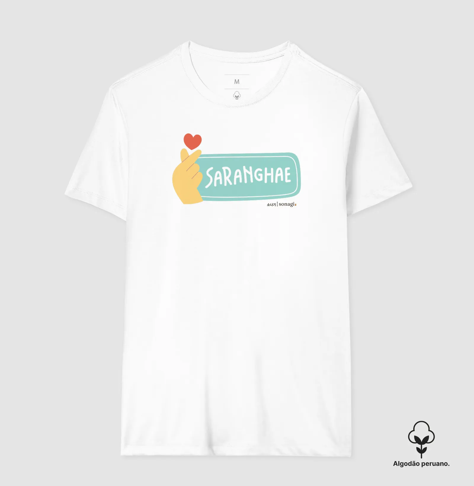 Camiseta Premium Saranghae - Imagem 7