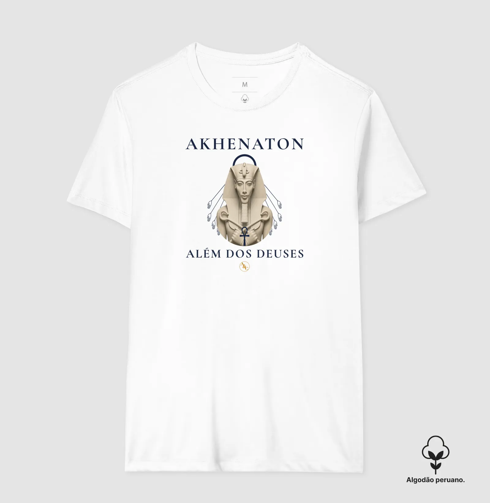 Camiseta Akhenaton Além dos Deuses – Filosofia Egípcia - Imagem 2