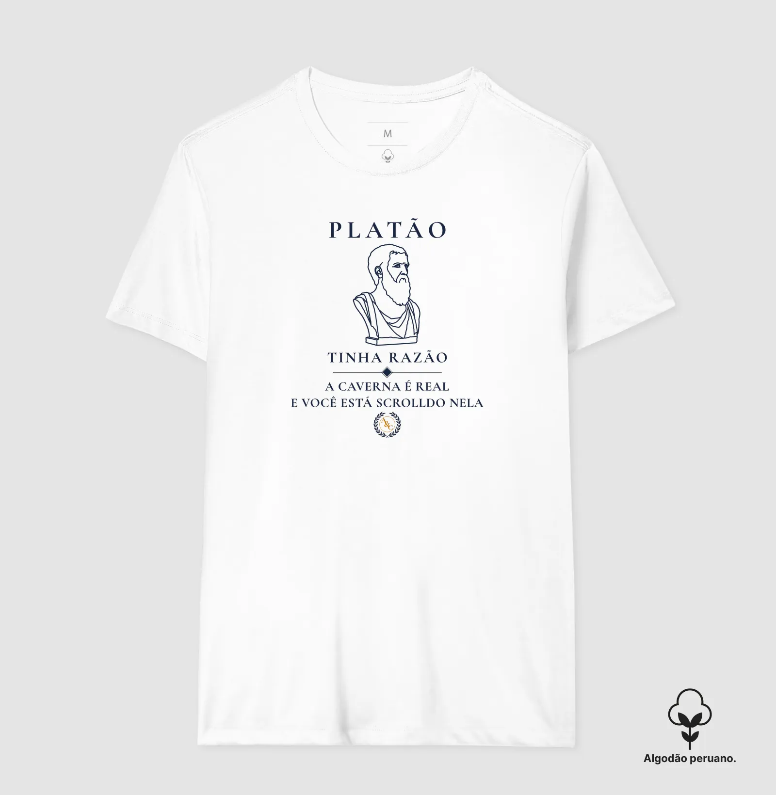 Camiseta Filosófica Platão: O Mito do Scroll - Imagem 6