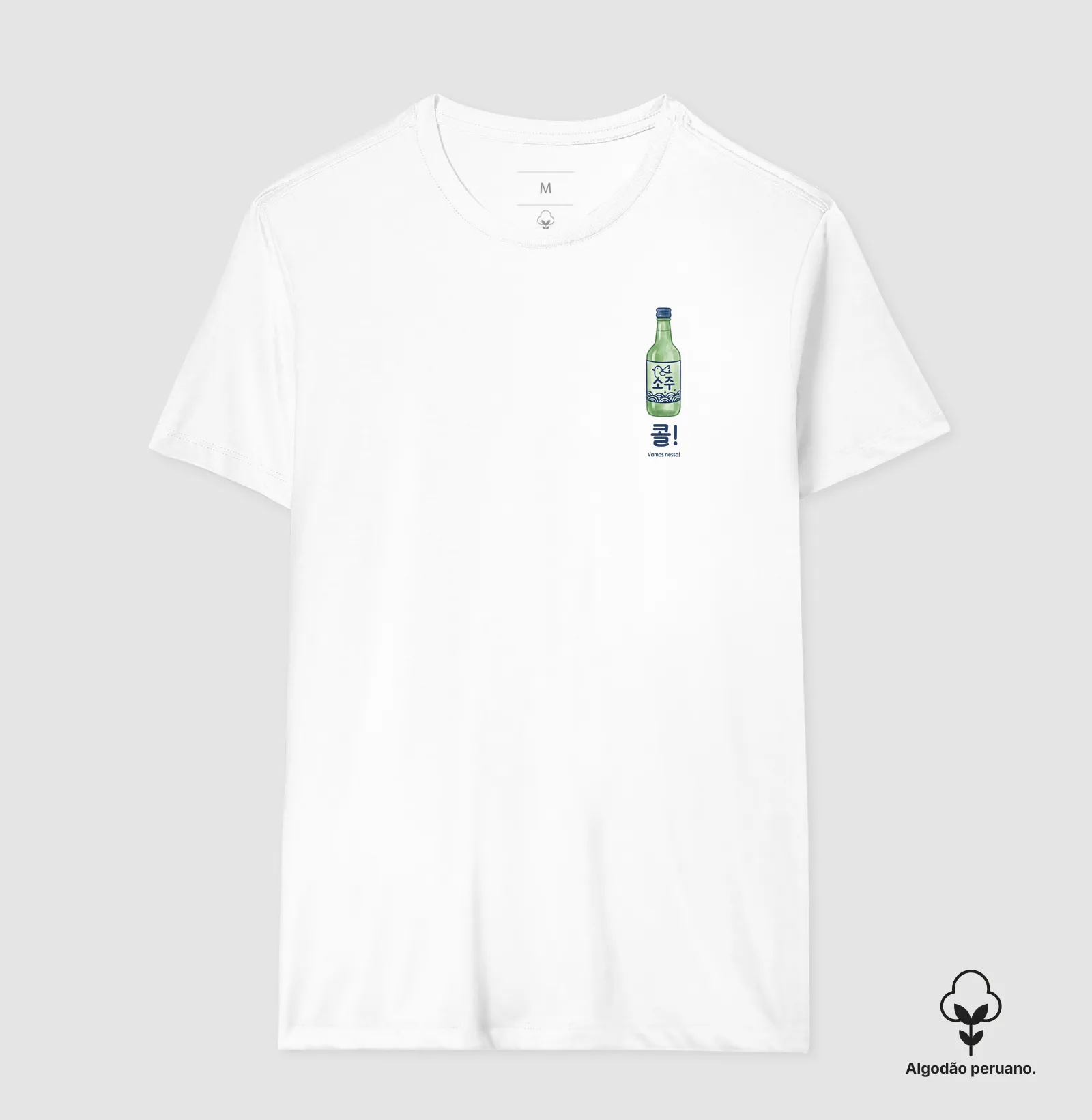 Camiseta Snack & Chimaek" (Lanchinho da Madrugada - feminina) - Imagem 2