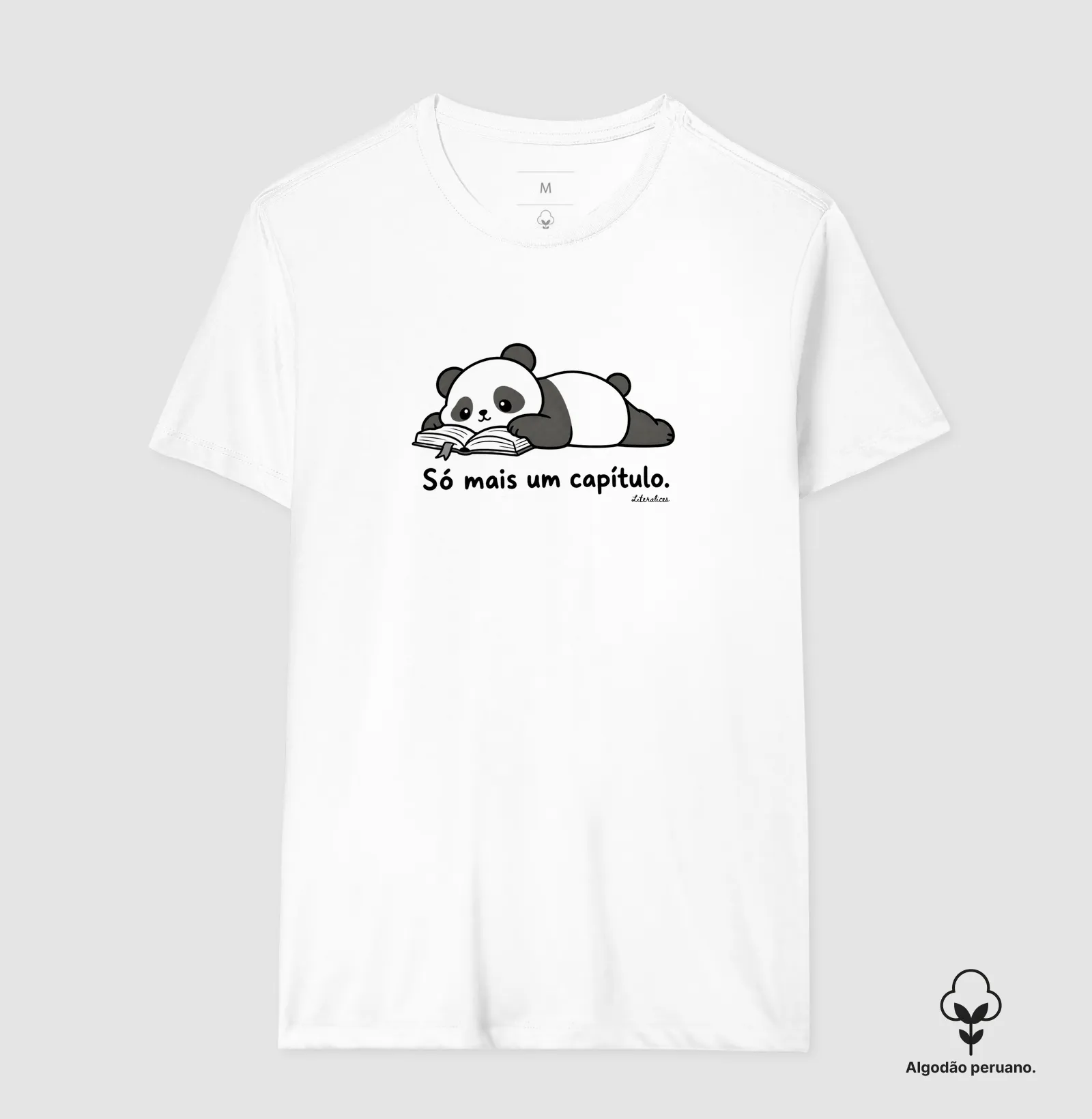 Camiseta Só Mais um Capítulo — Panda Leito - Imagem 5
