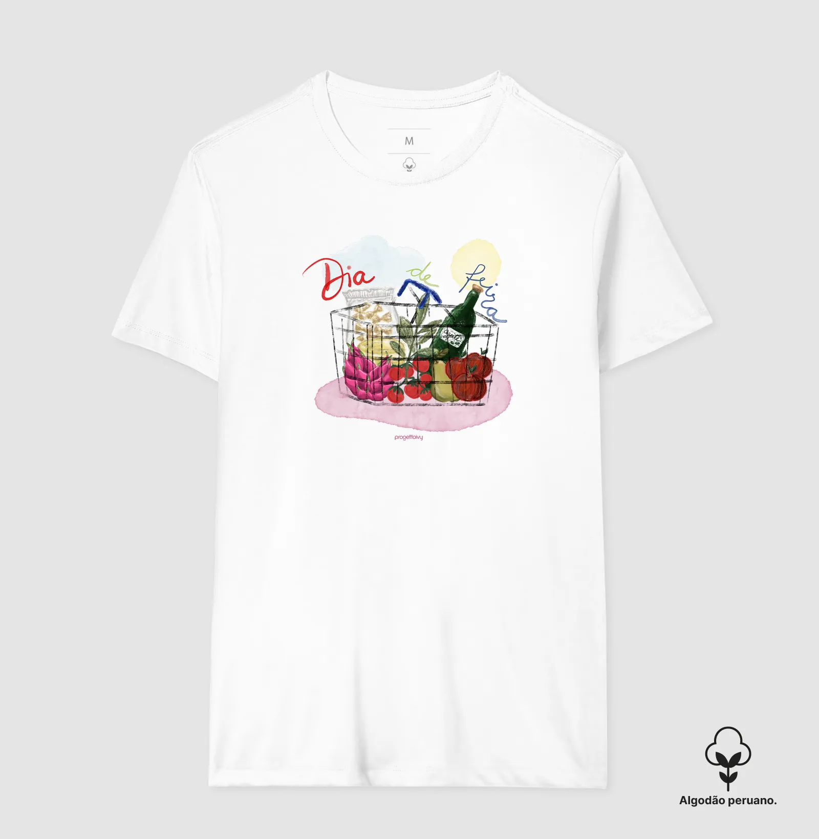 Tshirt Pima Dia de feira - Imagem 2