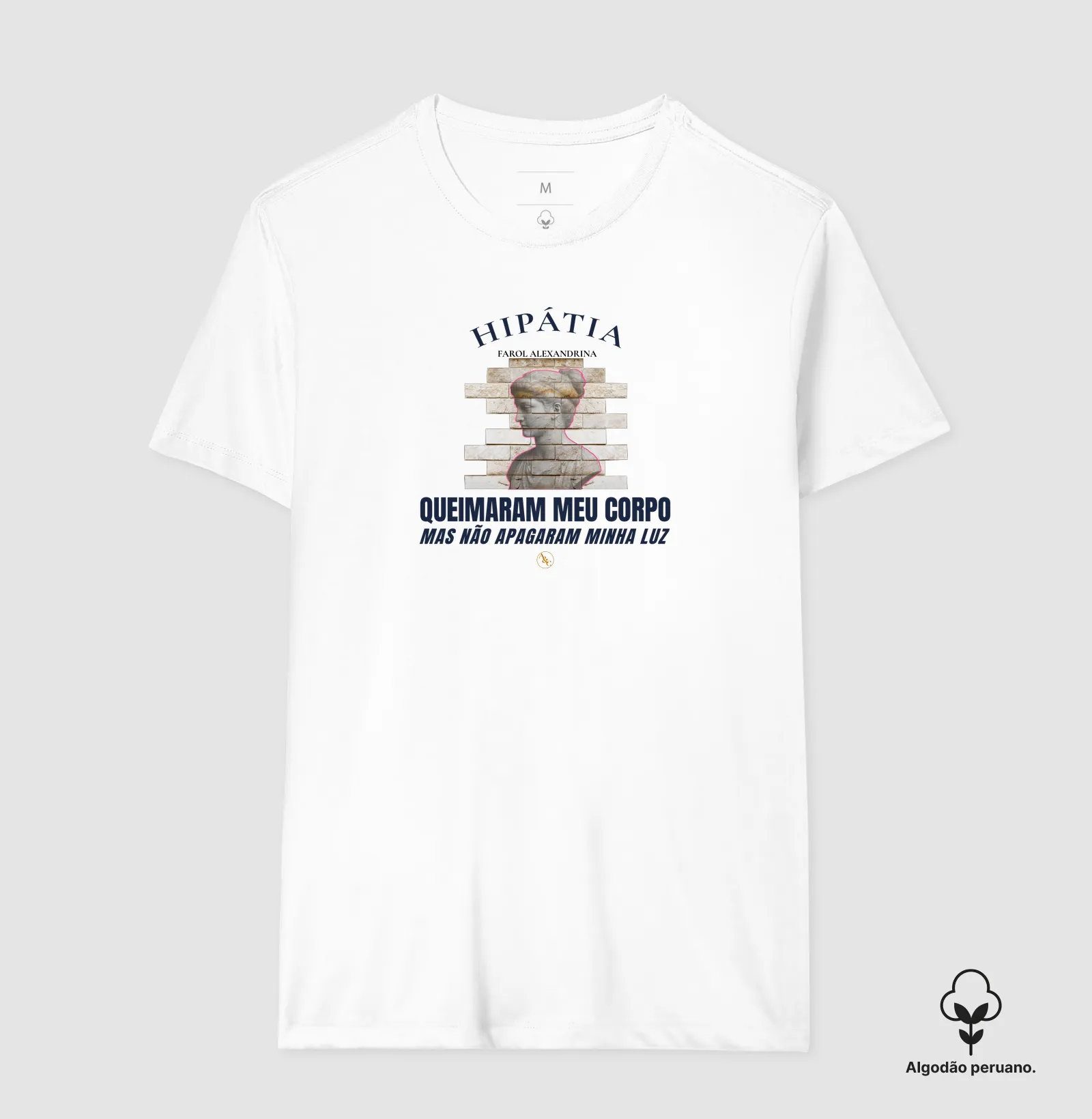  Camiseta Hipátia | Farol Alexandrina: Não Apagaram Minha Luz - Imagem 7