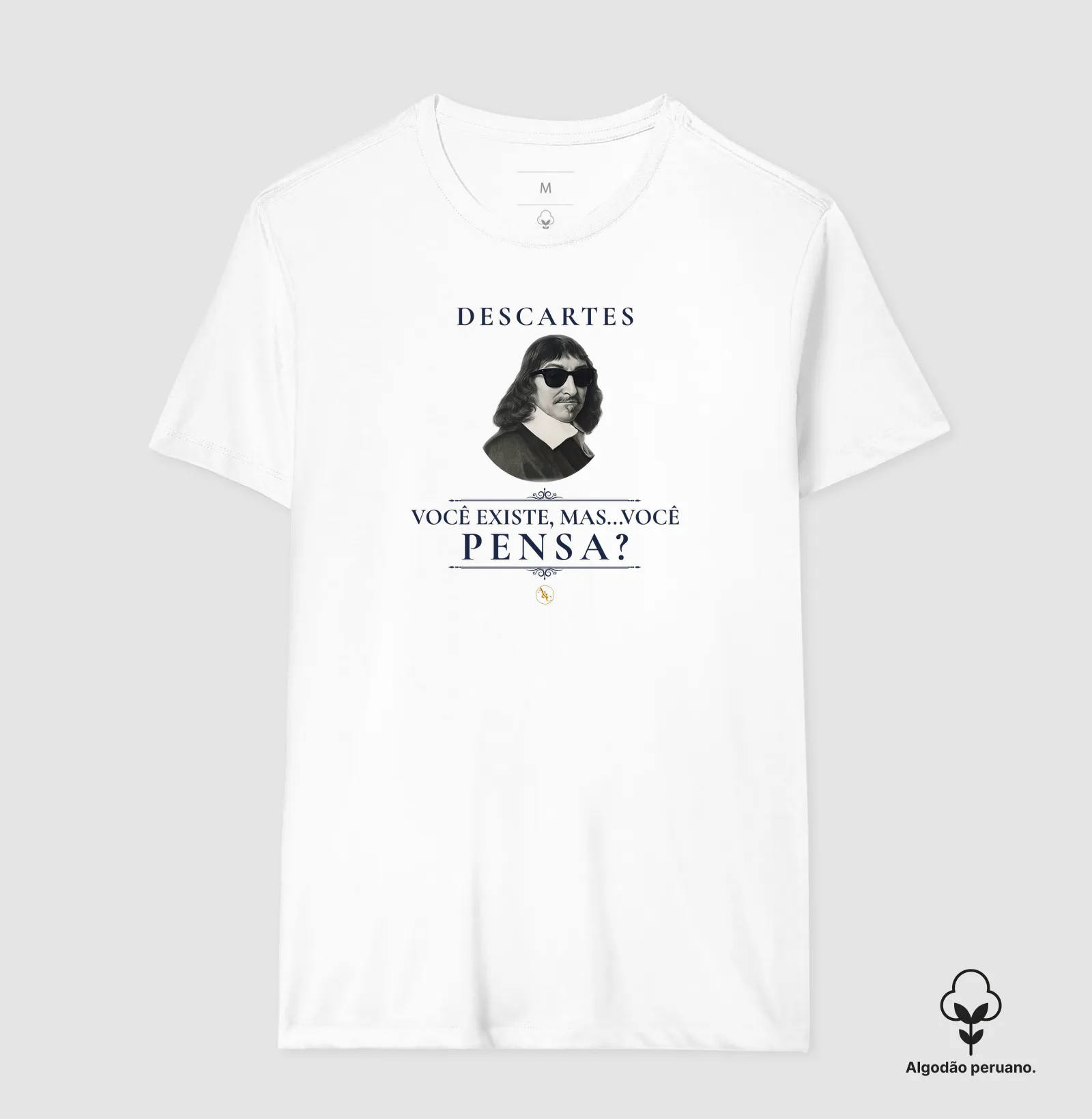 COGITO 2.0 - Camiseta Filosófica René Descartes - Imagem 5
