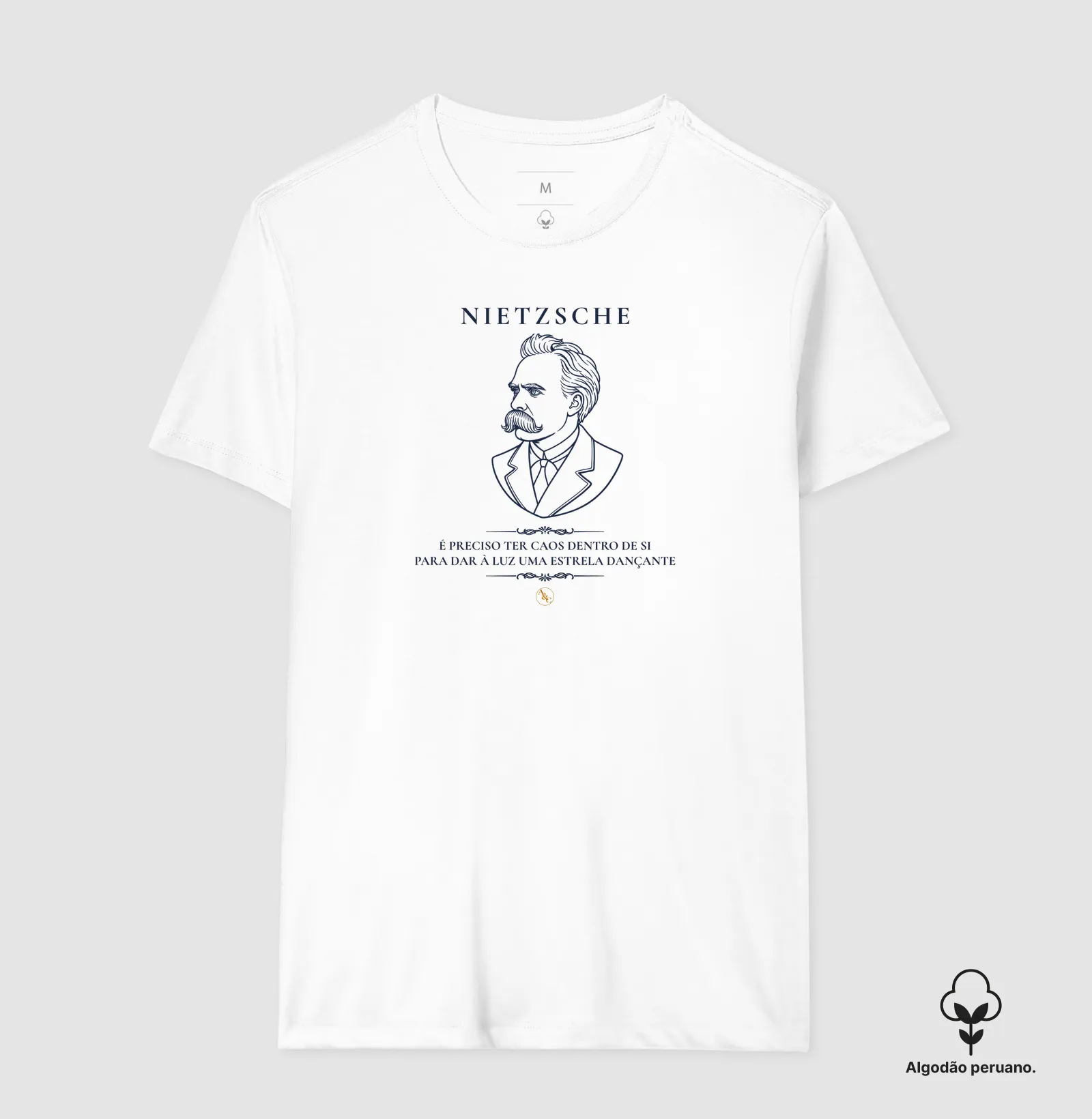 Camiseta Dançar no Abismo - Friedrich Nietzsche | Filosofia & Atitude - Imagem 8