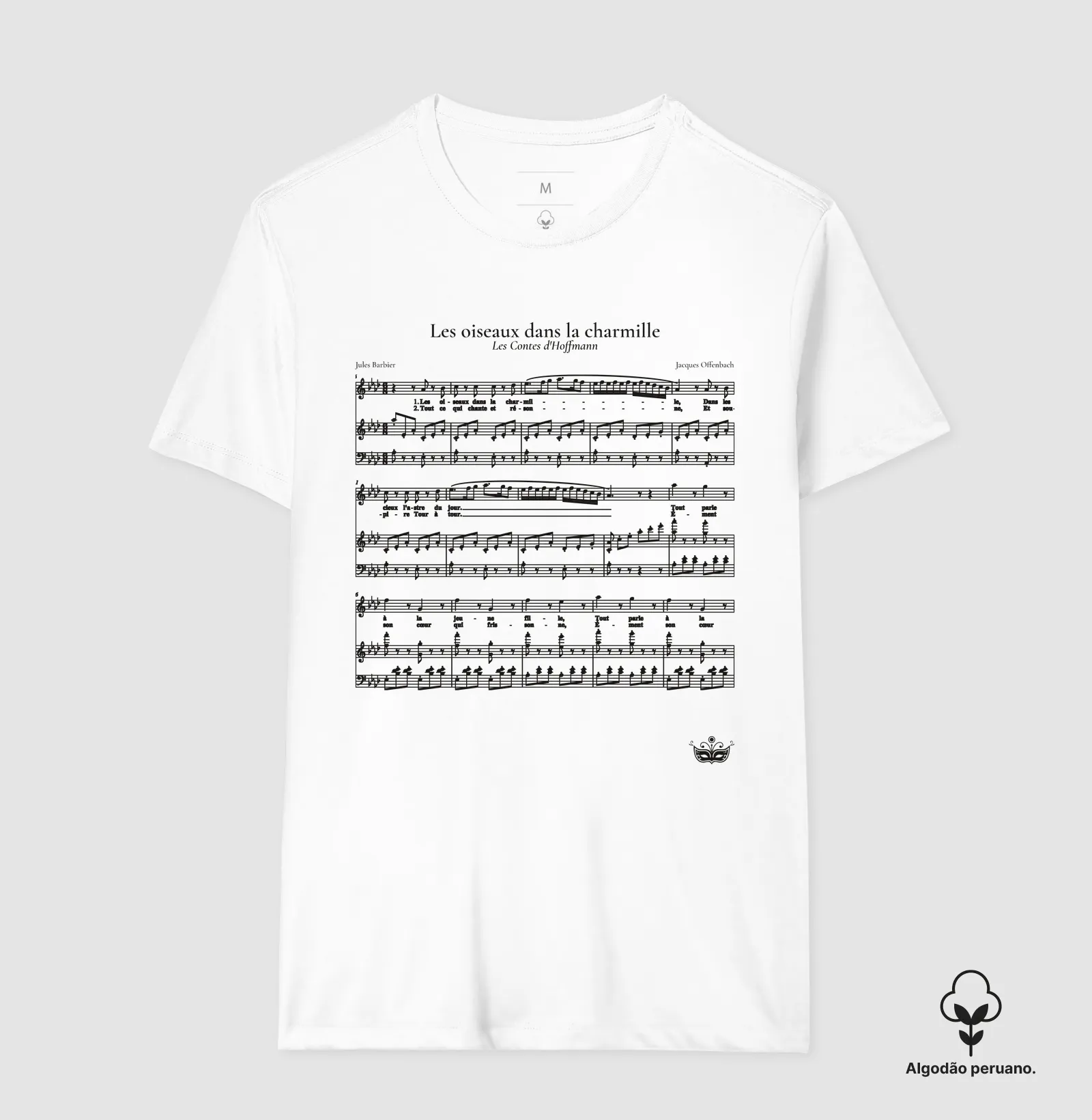Les oiseaux dans la charmille - Hoffmann | Camiseta de Ópera - Imagem 2