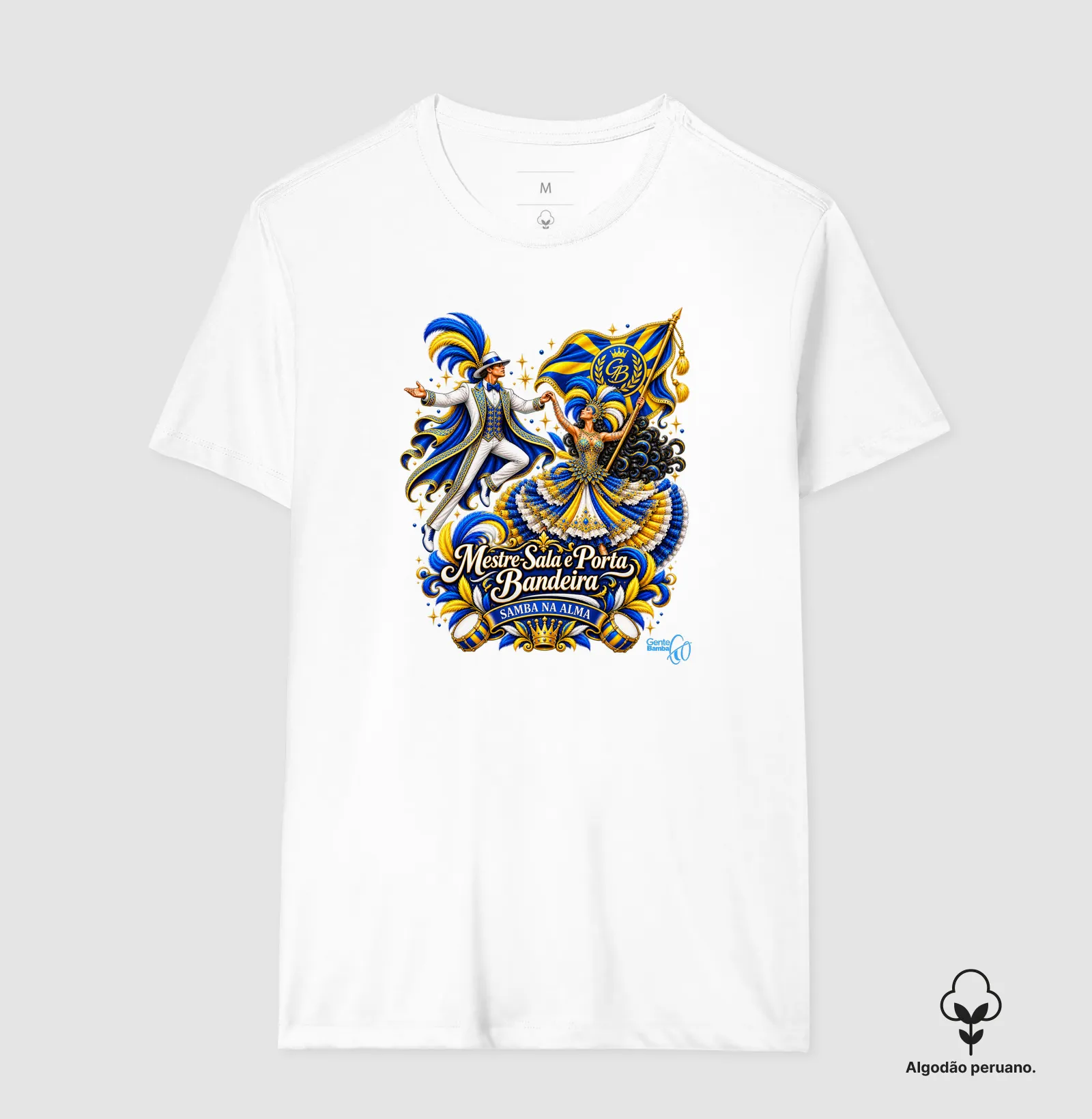 Gente Bamba - Porta bandeira Azul e branco - Imagem 7