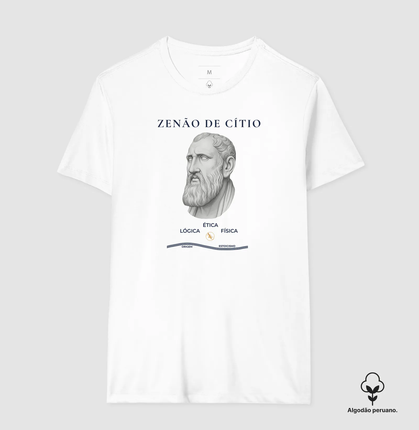 Camiseta A Rocha de Cítio | O Legado do Estoicismo - Imagem 6