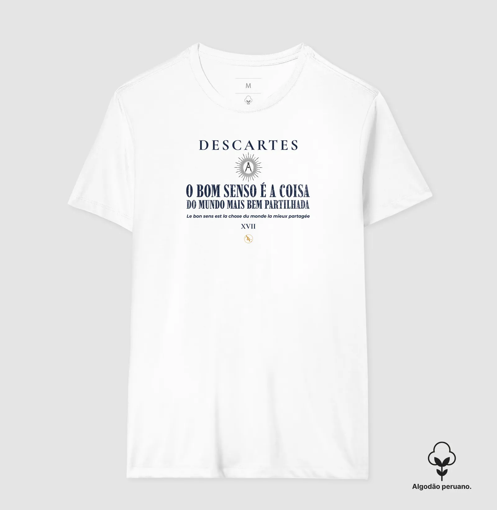 Camiseta O Bom Senso | Descartes & Discurso do Método - Imagem 9