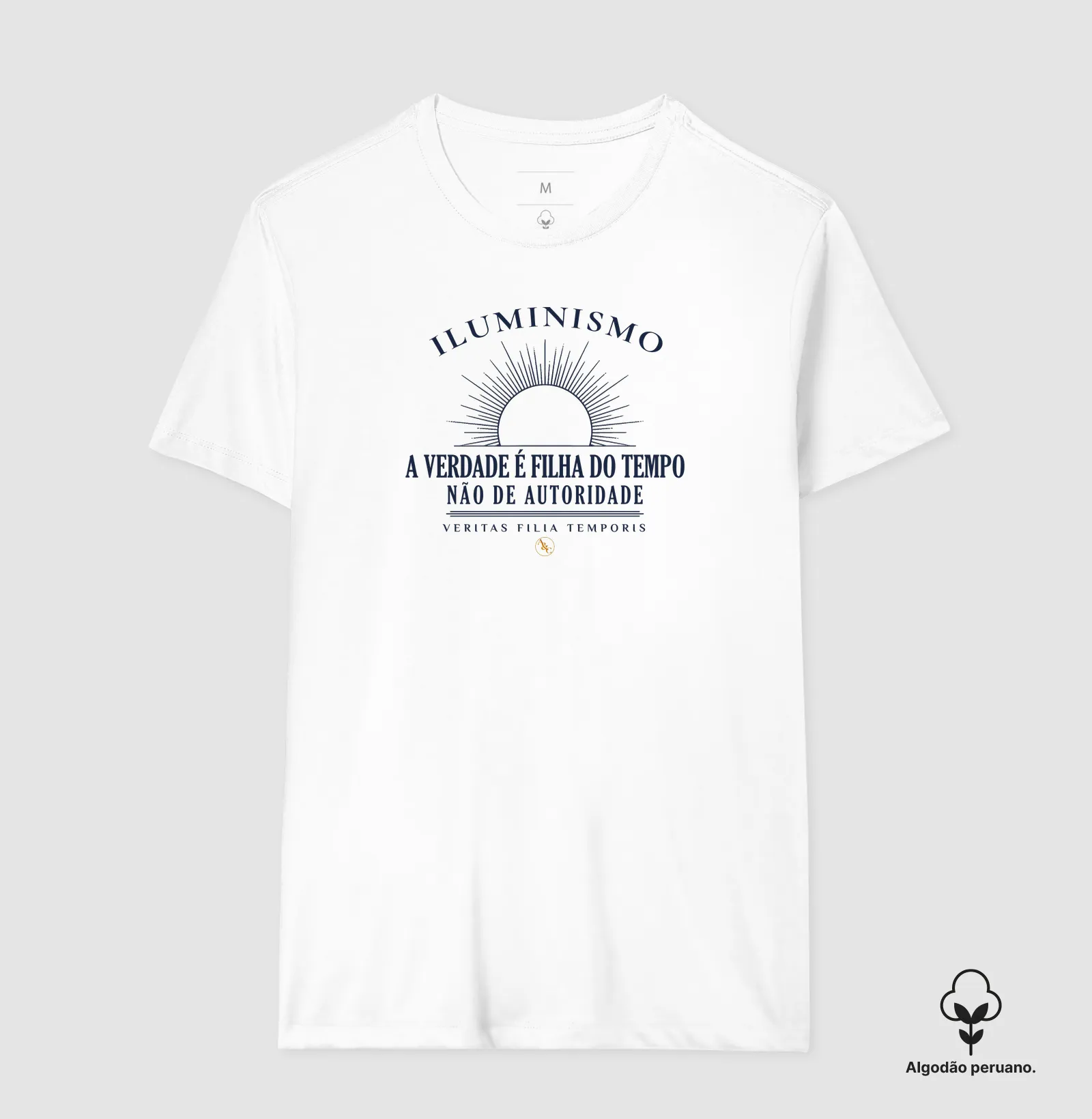 Camiseta O Sol da Razão — Iluminismo | A Verdade é Filha do Tempo - Imagem 7