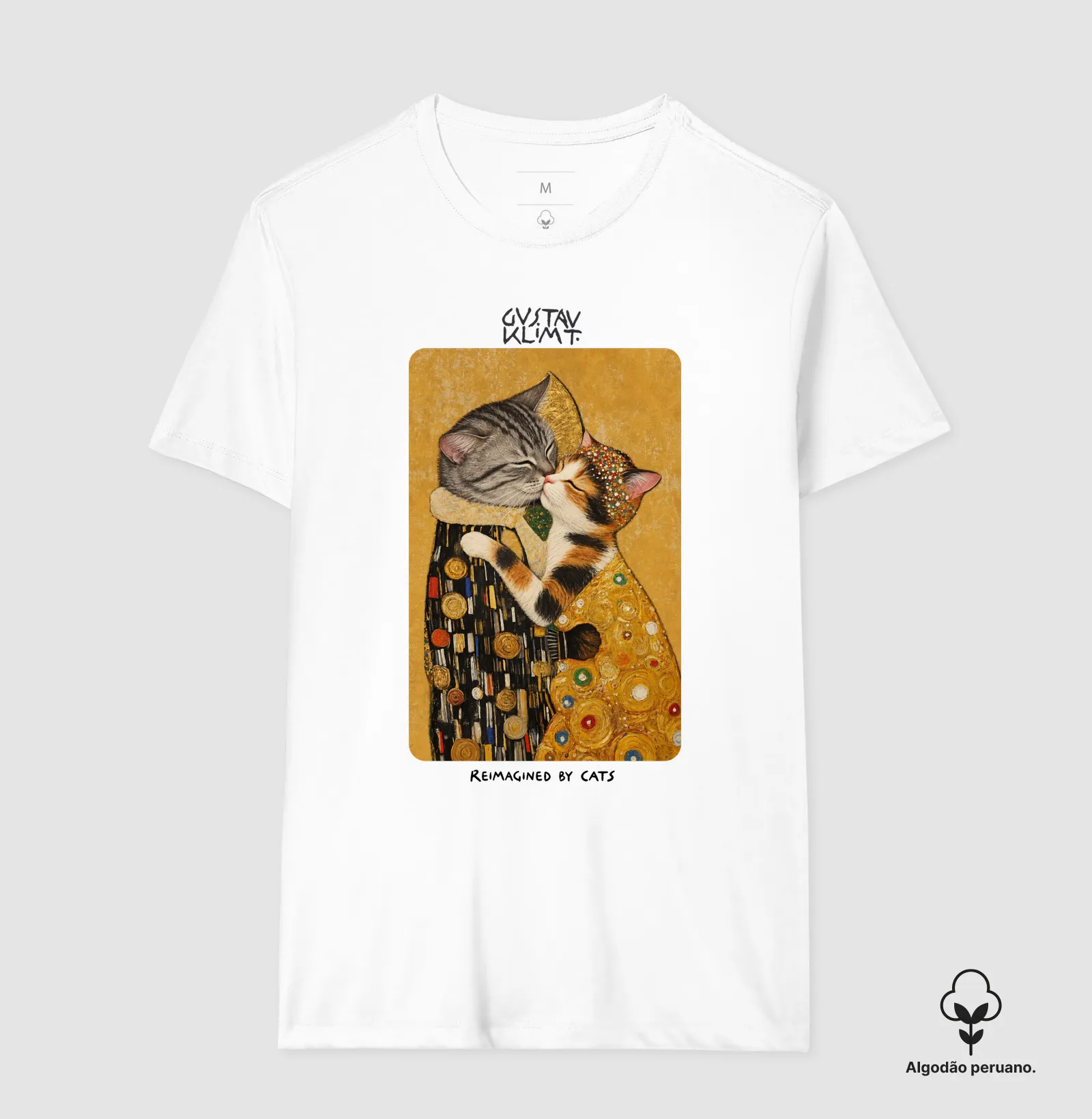 O Beijo felino V.2 - Gustav Klimt - Imagem 5