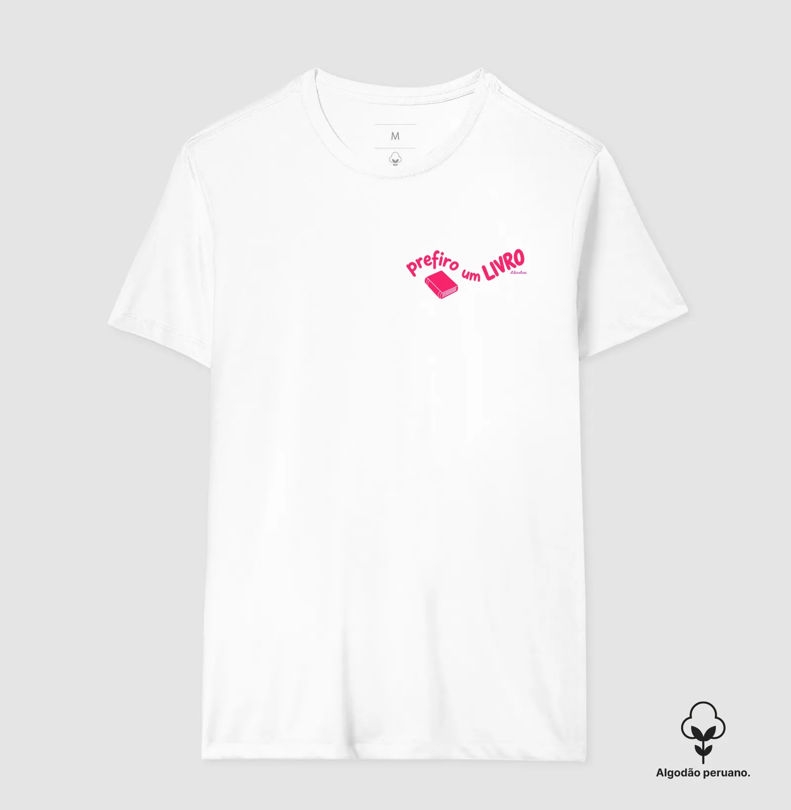 Camiseta Prefiro um Livro - Imagem 4