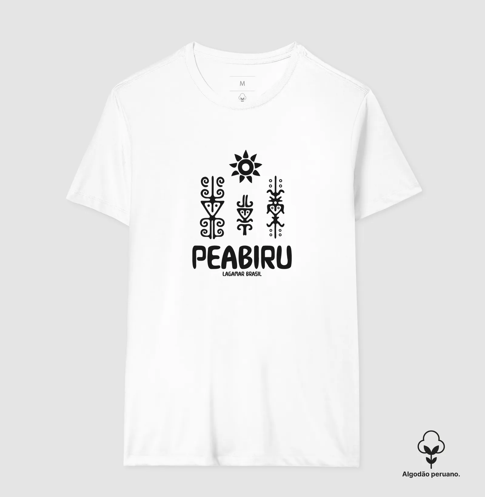 Camiseta Peabiru em algodão peruano - Imagem 5