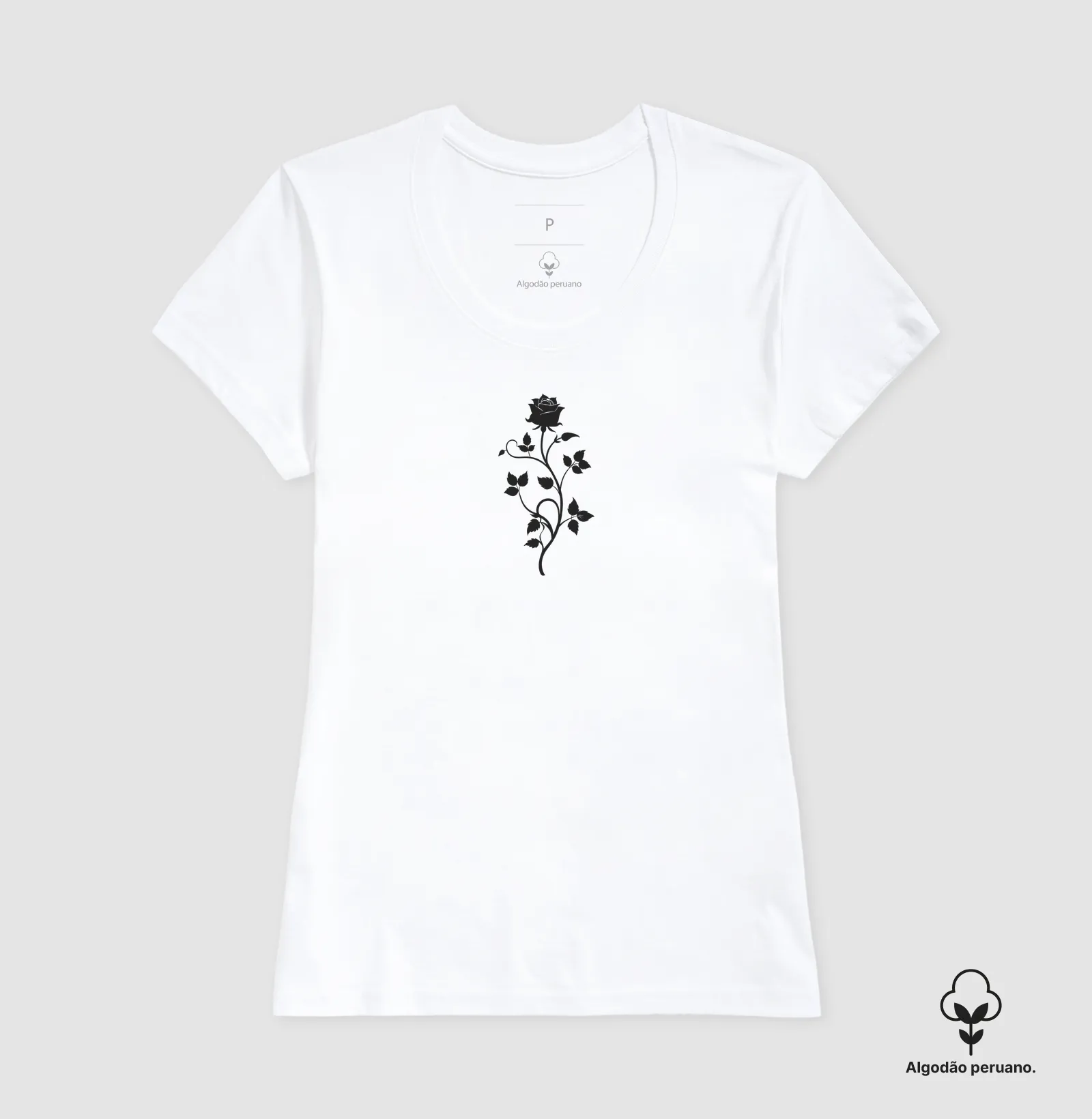  Rosa Negra Minimalista Maria Patuá - Imagem 4