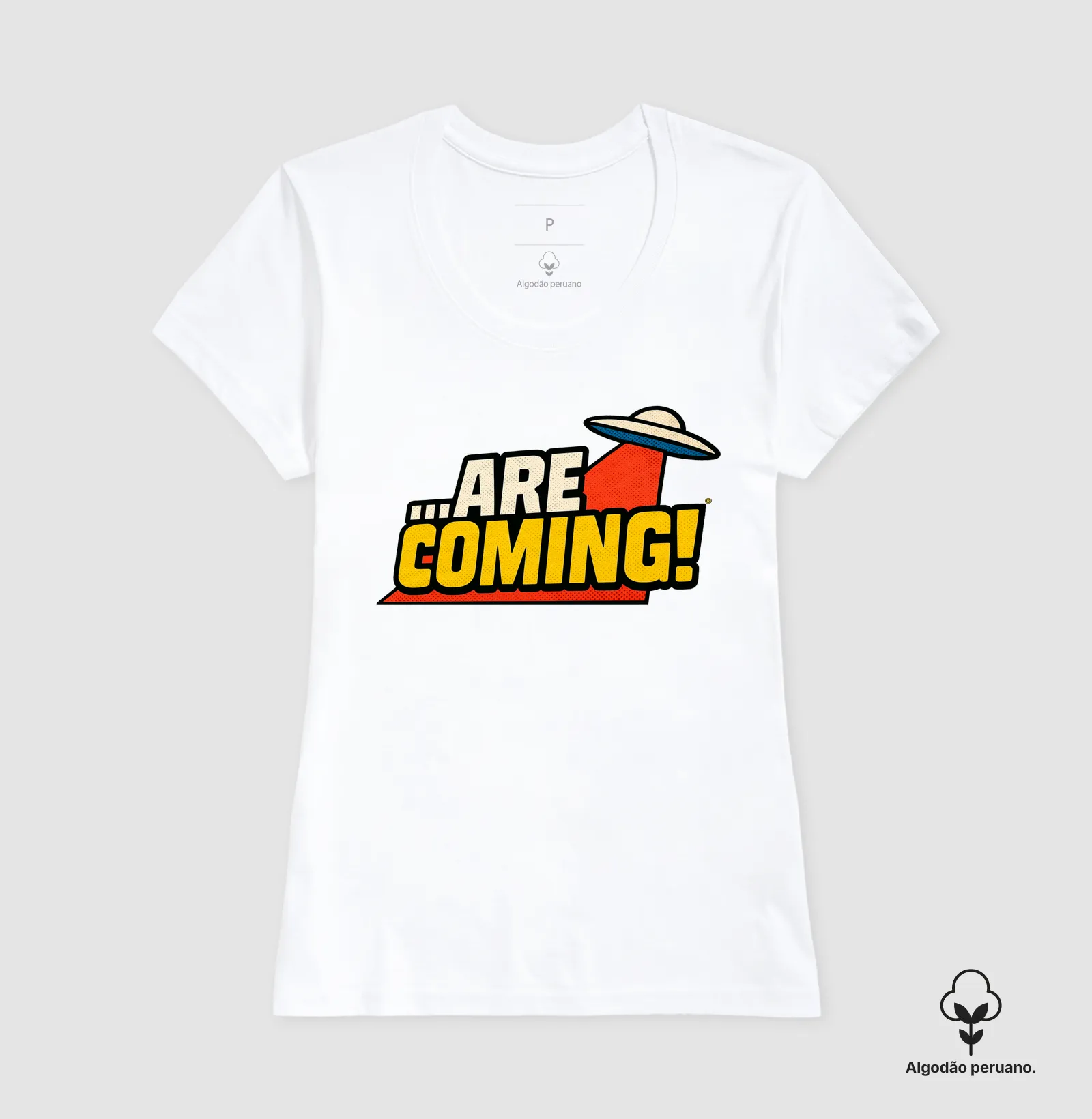 Camiseta Algodão Peruano ...Are Coming! - Imagem 3