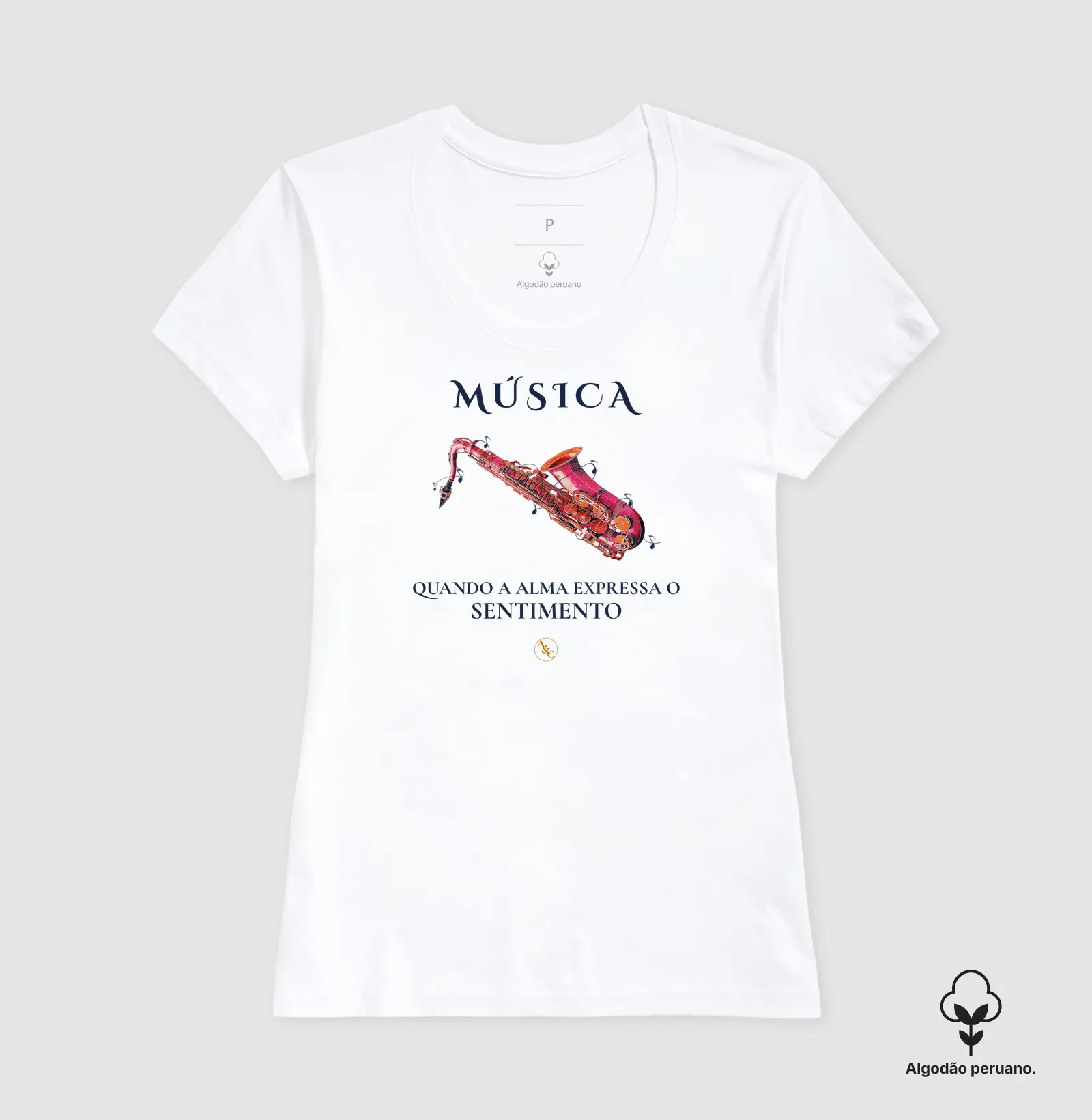 Camiseta Música, o Sentimento da Alma | Arte para Vestir - Imagem 13