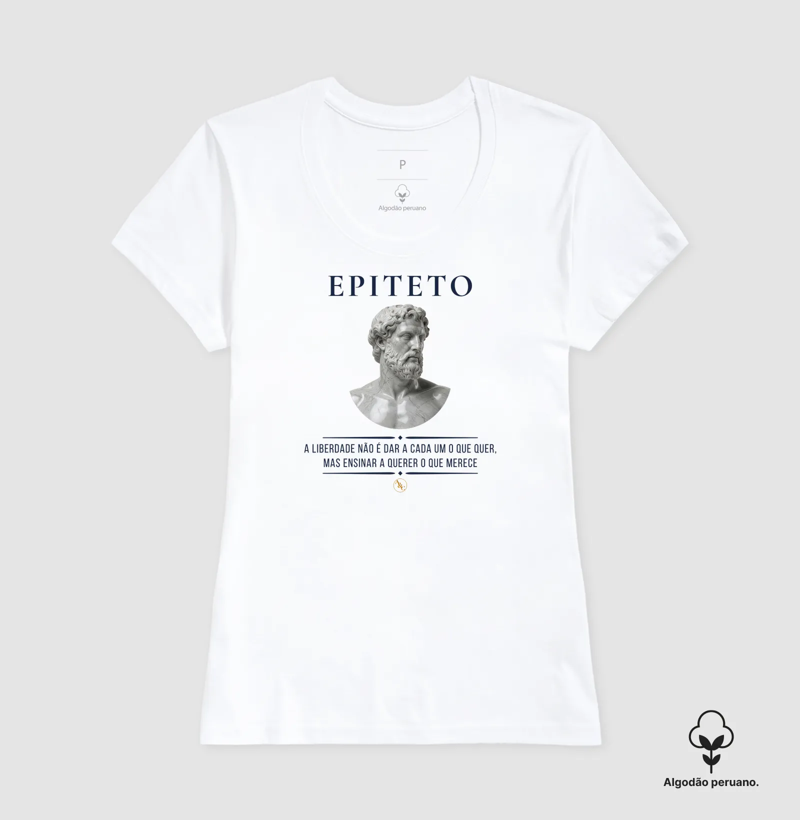 Camiseta O Senhor de Si - Epiteto - Imagem 7