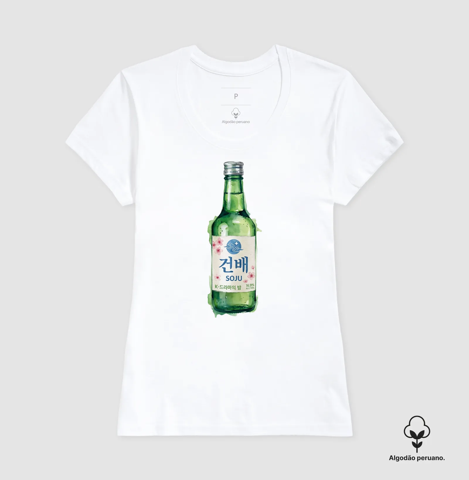 Camiseta Garrafa de Soju - Imagem 5