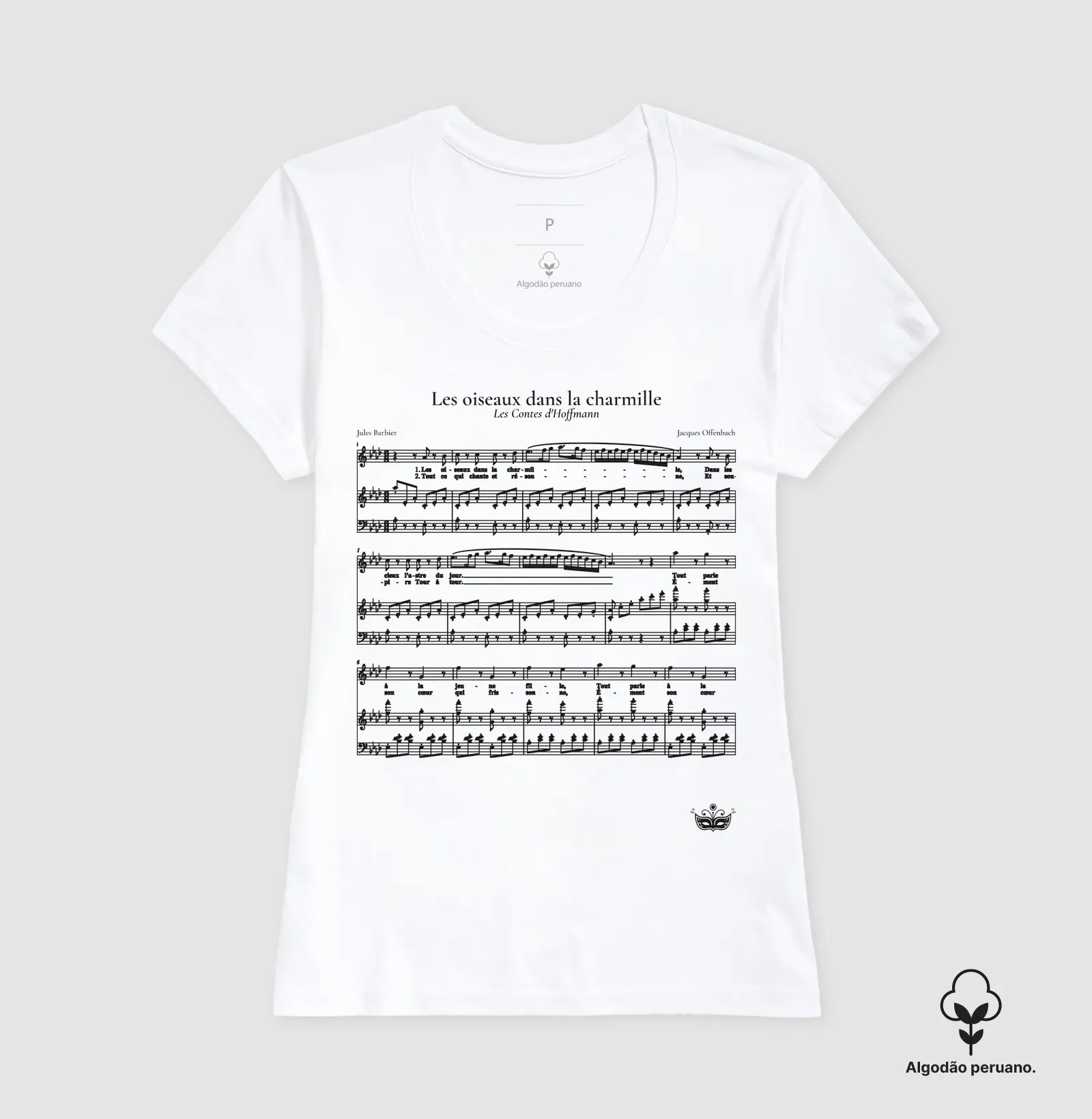 Les oiseaux dans la charmille - Hoffmann | Camiseta de Ópera - Imagem 6
