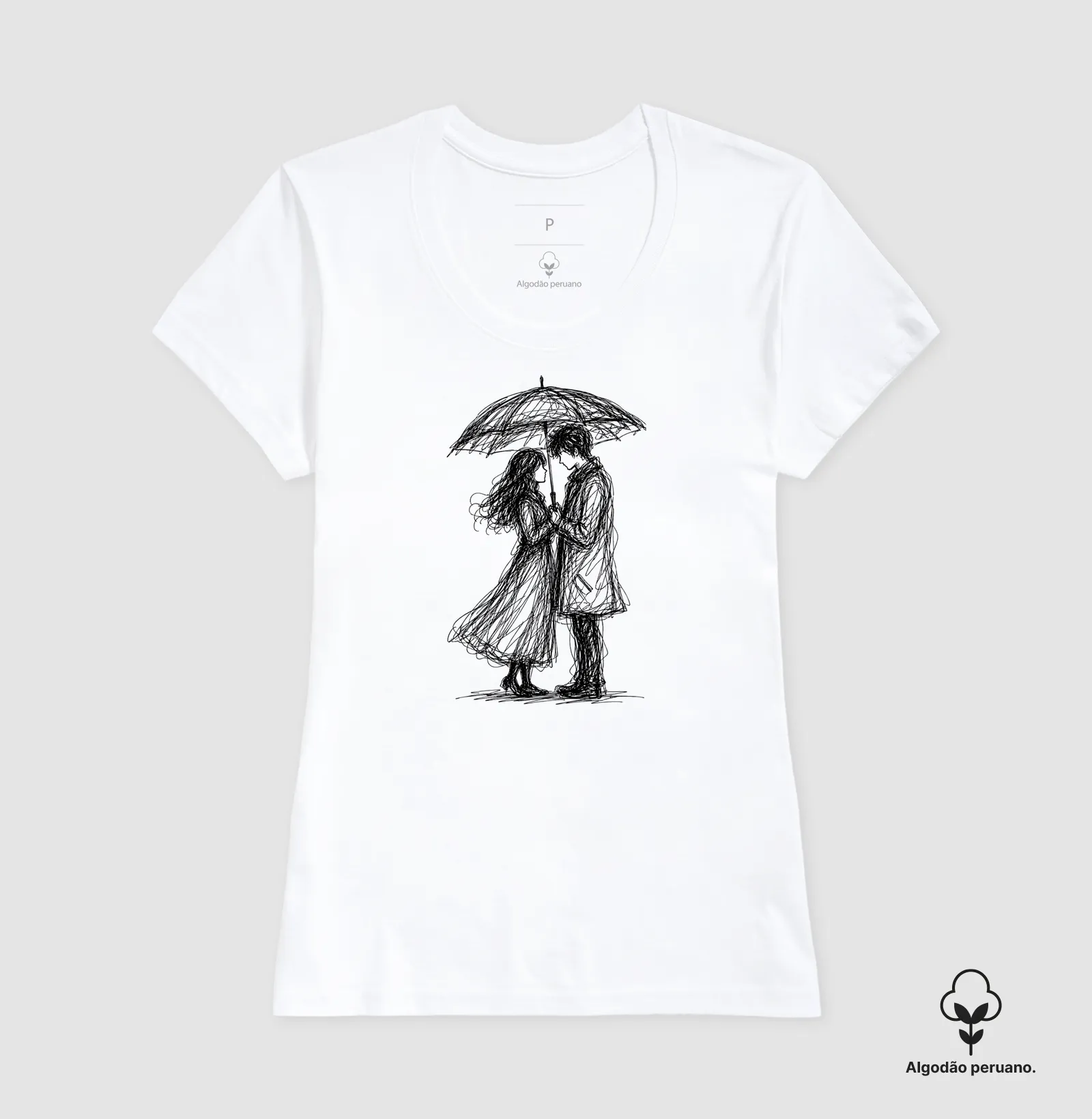Camiseta Premium - Casal apaixonado - dorama coreano - Imagem 7