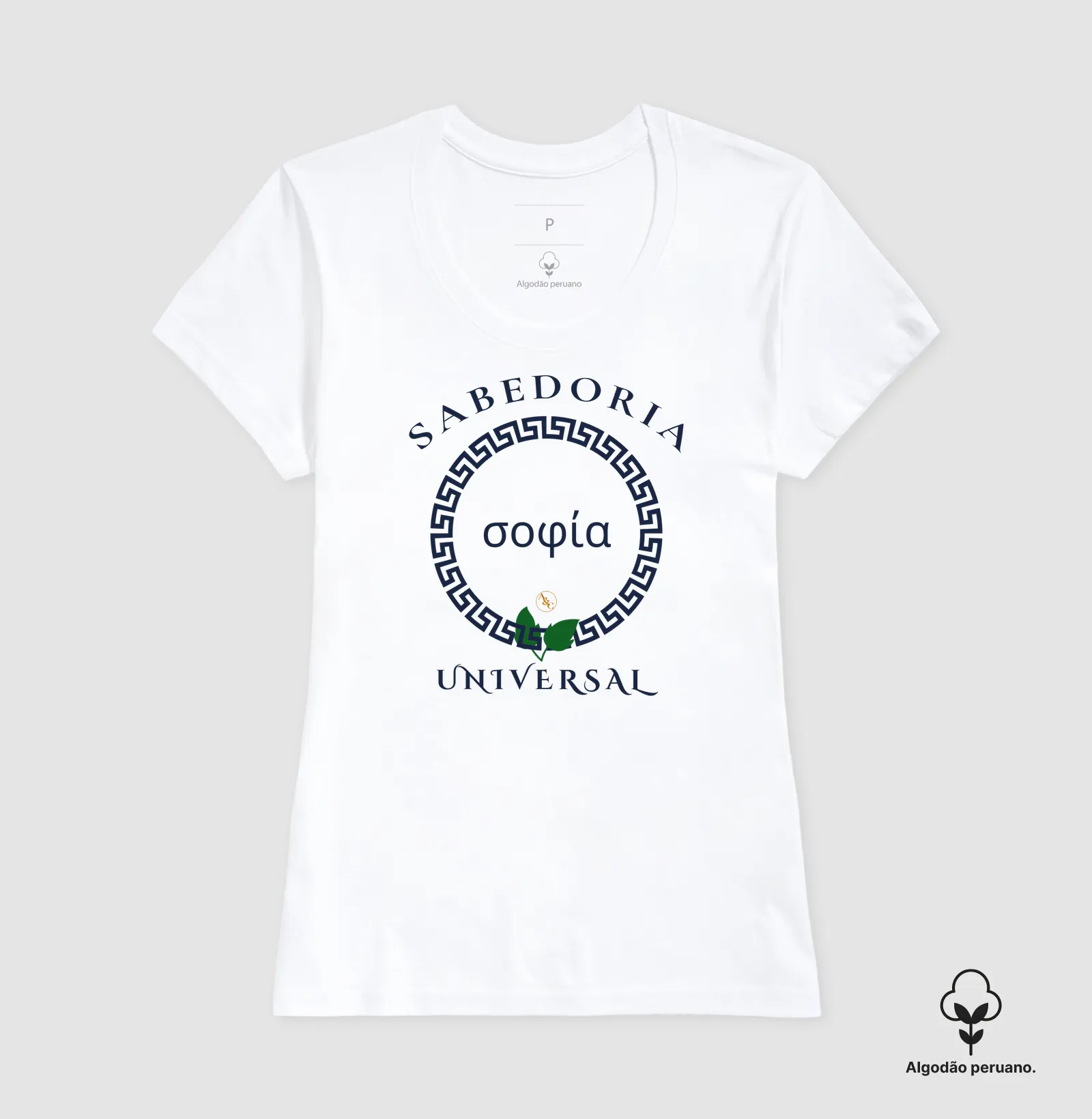 Camiseta "Sabedoria Universal" — Coleção Legado Filosófico - Imagem 6