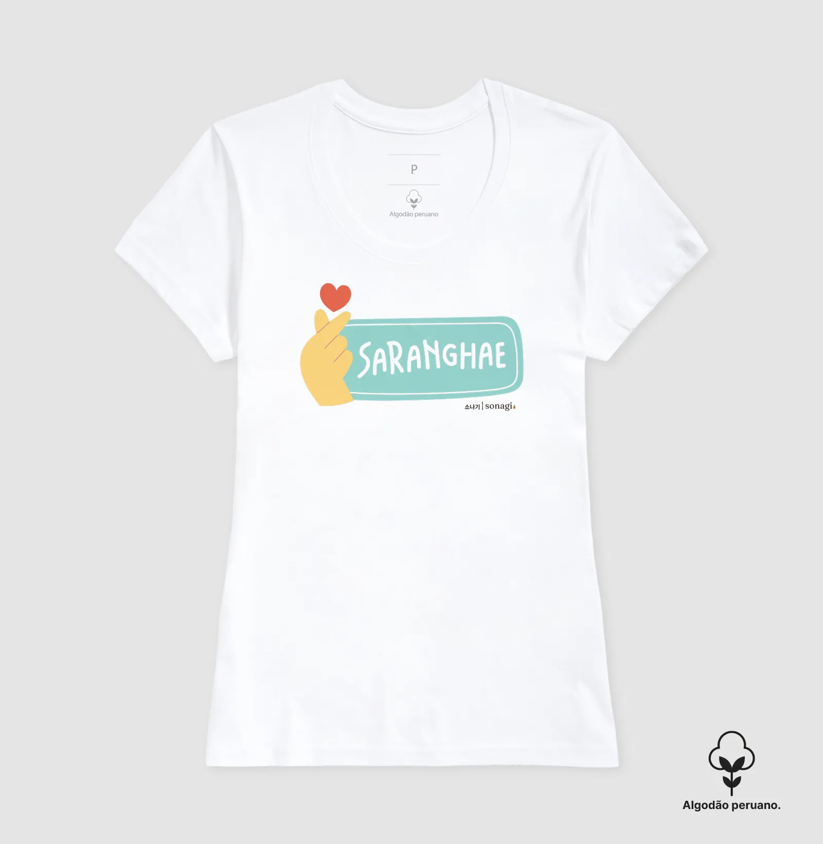 Camiseta Premium Saranghae - Imagem 8